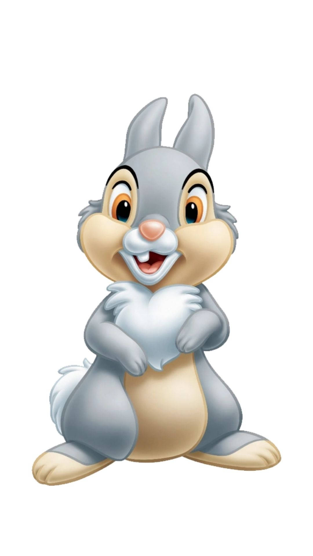 Thumper, cartoon rabbit, big eyes, Full HD Phone Wallpaper