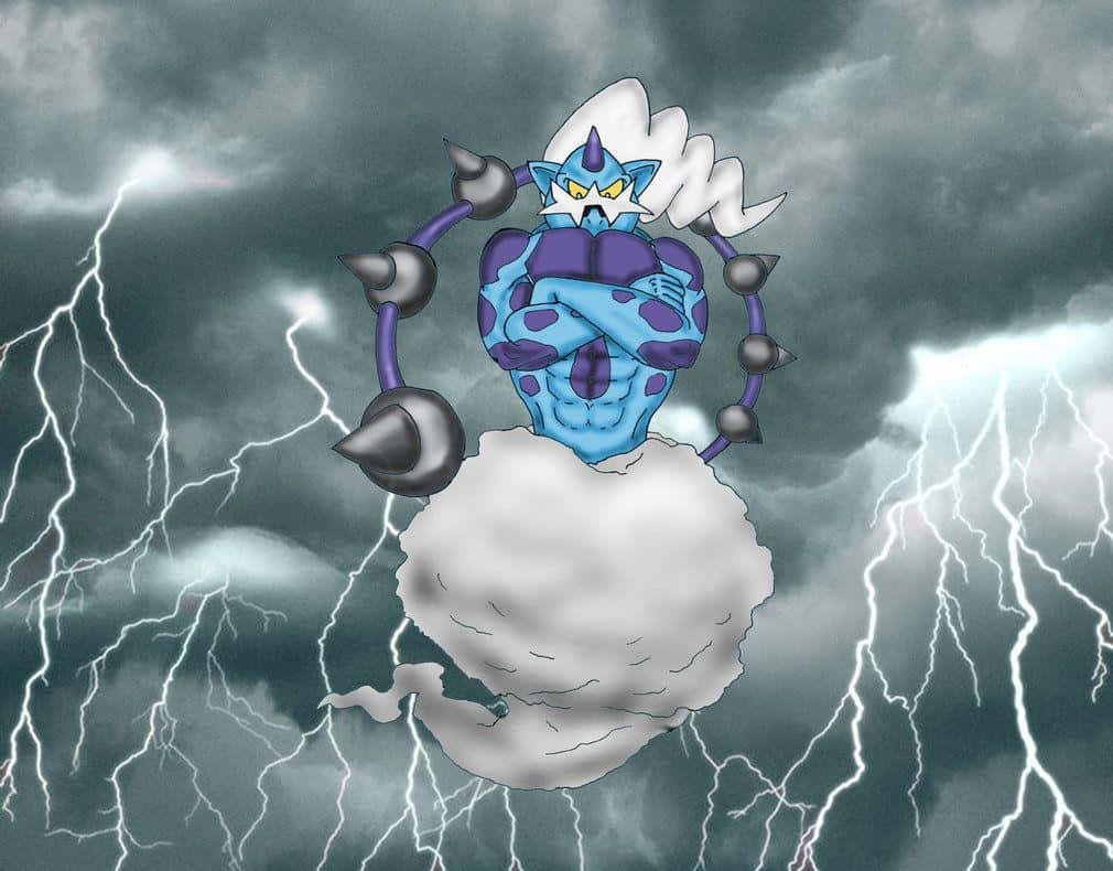 Thundurus, cloud, stormy sky, SD Desktop Wallpaper