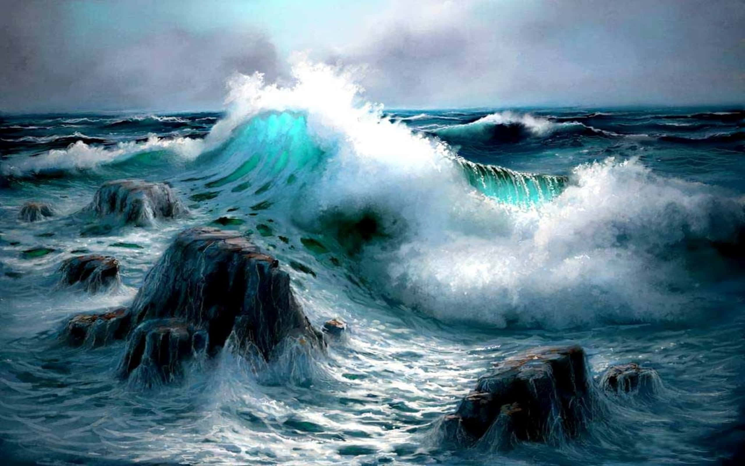 Tides, 2560 x 1600, Ocean Tides, 2K Desktop Wallpaper
