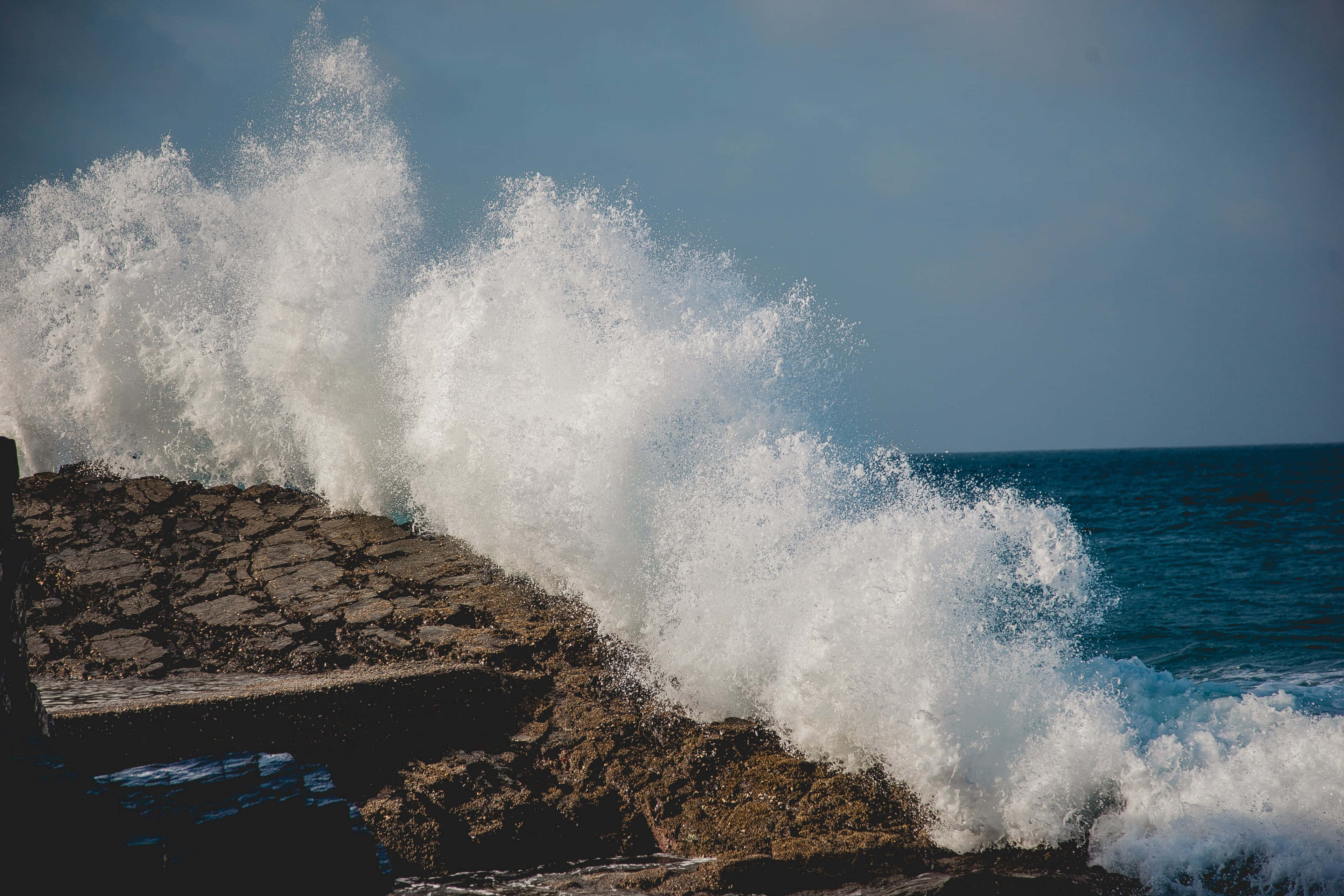 Tides, 3840 x 2560, ocean tides, 4K Desktop Wallpaper