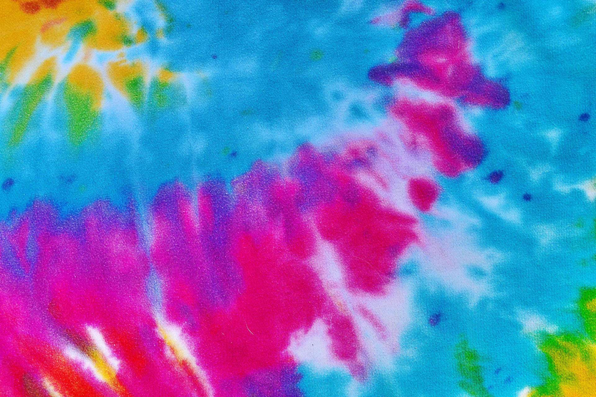 tie dye pattern, blue, violet, Full HD Desktop Wallpaper