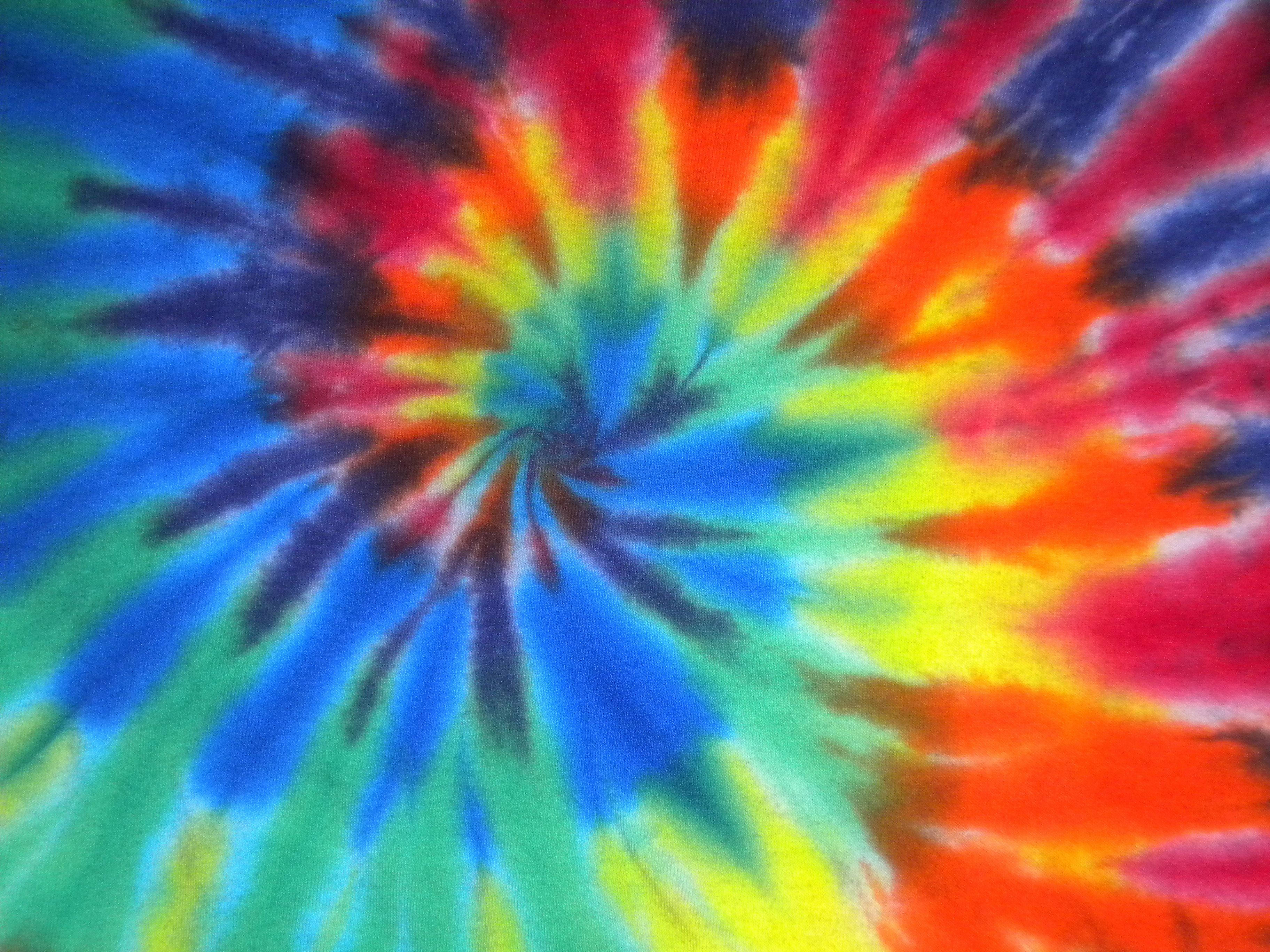 tie-dye, red, blue, 2K Desktop Wallpaper