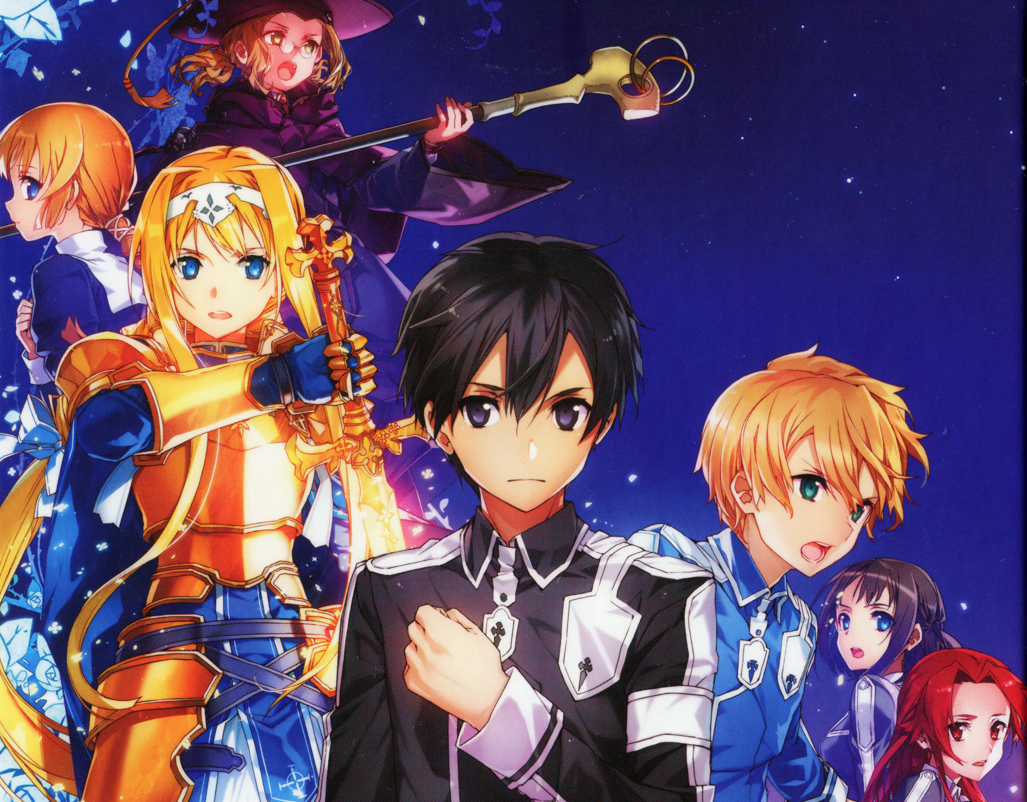 Tiese Shtolienen, anime characters, fantasy gear, 2K Desktop Wallpaper