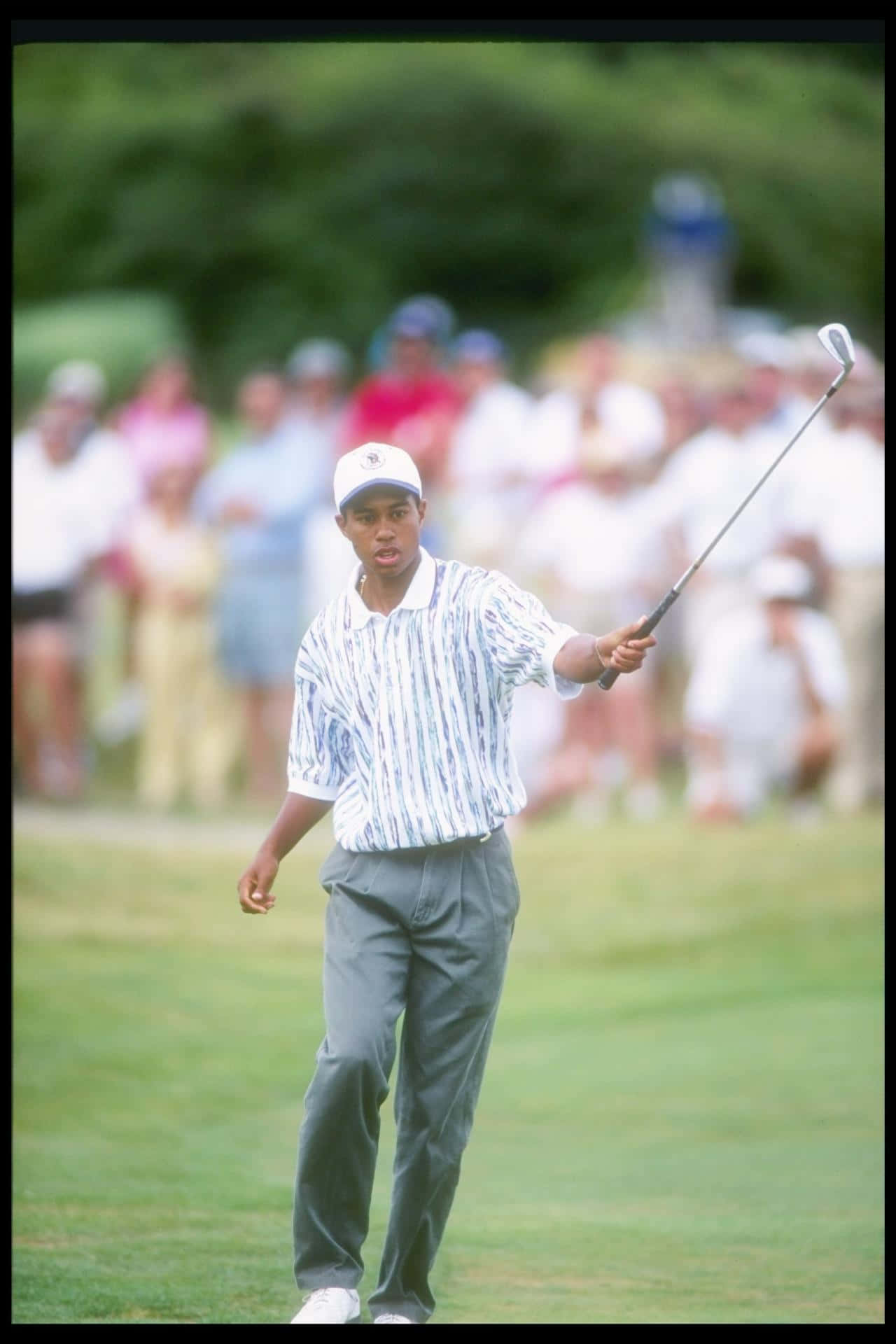 Tiger Woods, iPhone, young version, Full HD Phone Wallpaper