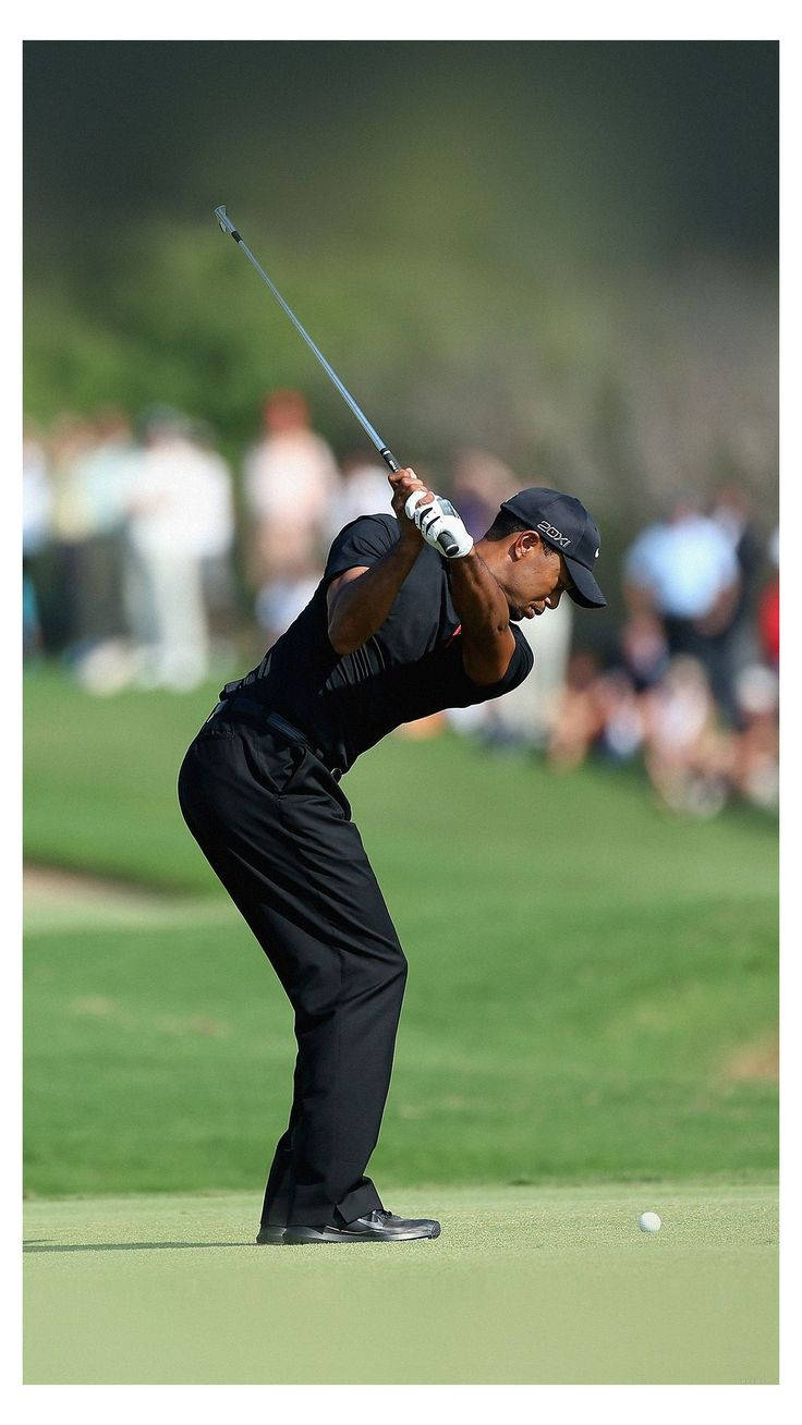 Tiger Woods, Masters, black shirt, HD Phone Wallpaper