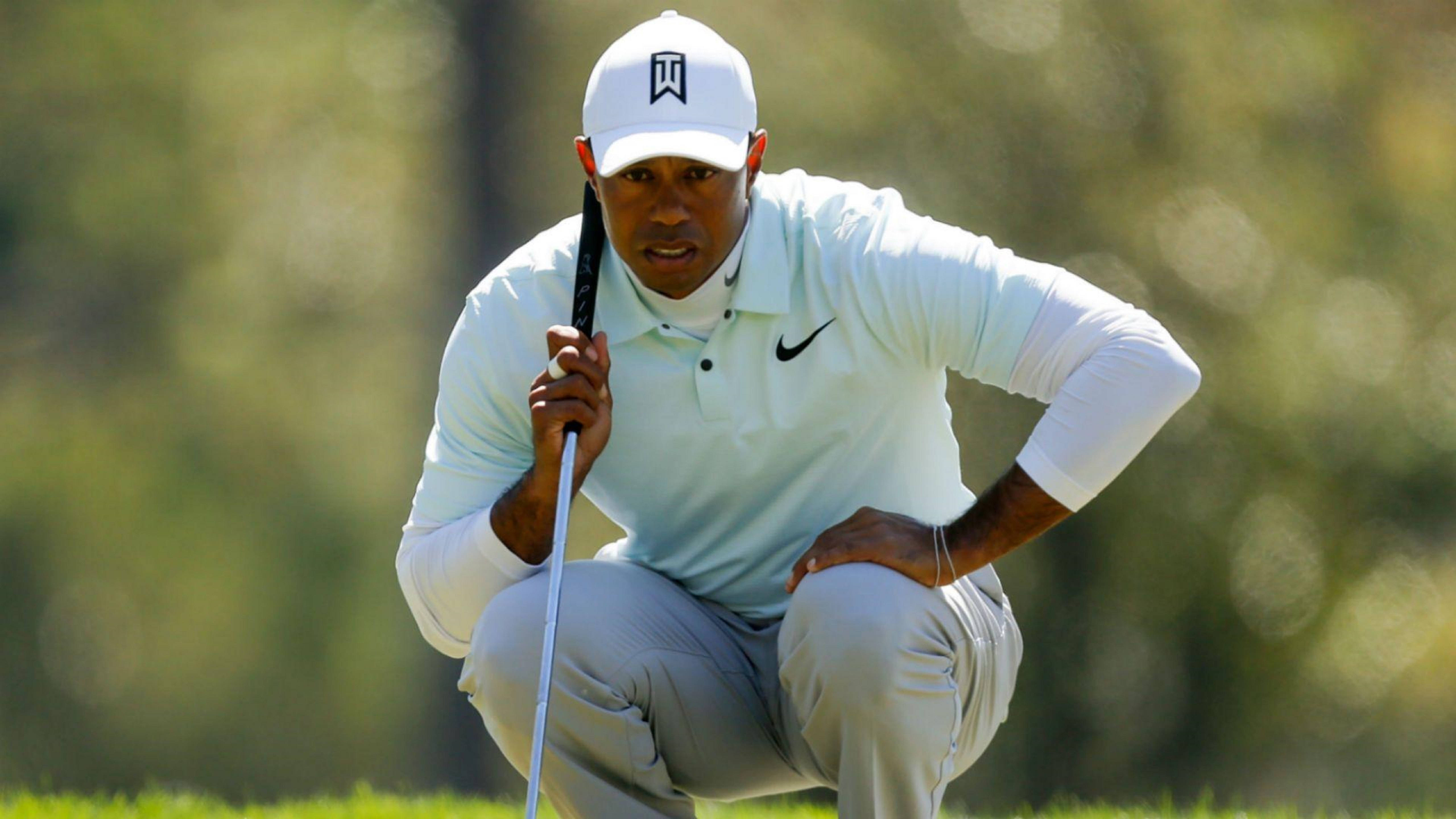 Tiger Woods, 2018 PGA Tour, golf green, 5K Desktop Wallpaper