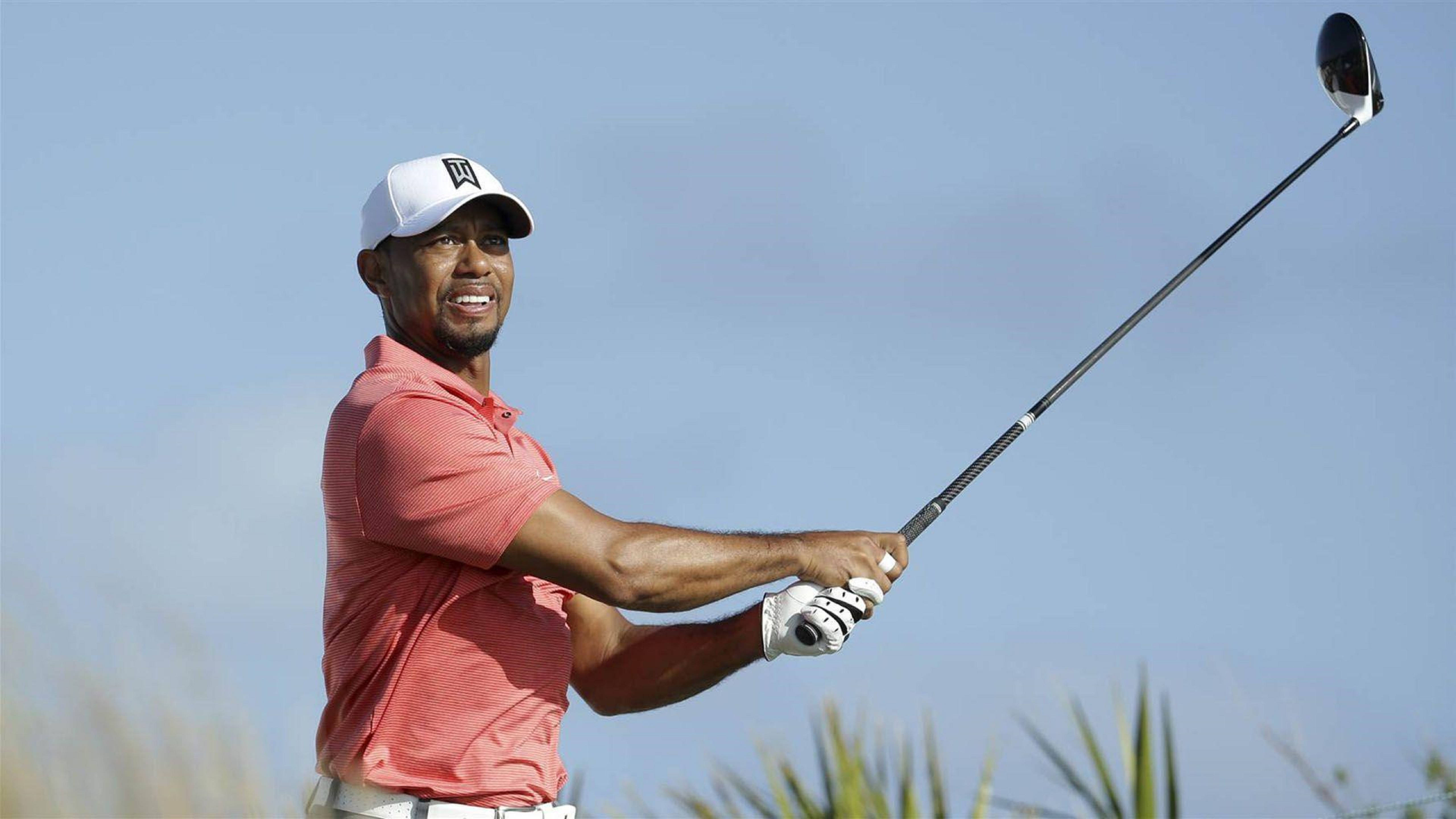 Tiger Woods, 2016 Hero Pro-Am, sunny golf course, 5K Desktop Wallpaper