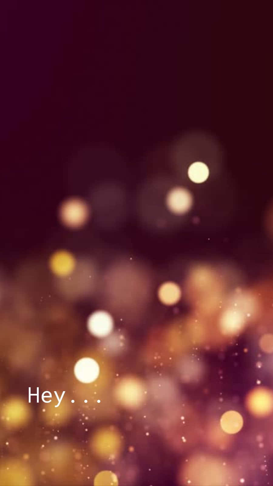 bokeh lights, deep purple, warm gold, HD Phone Wallpaper