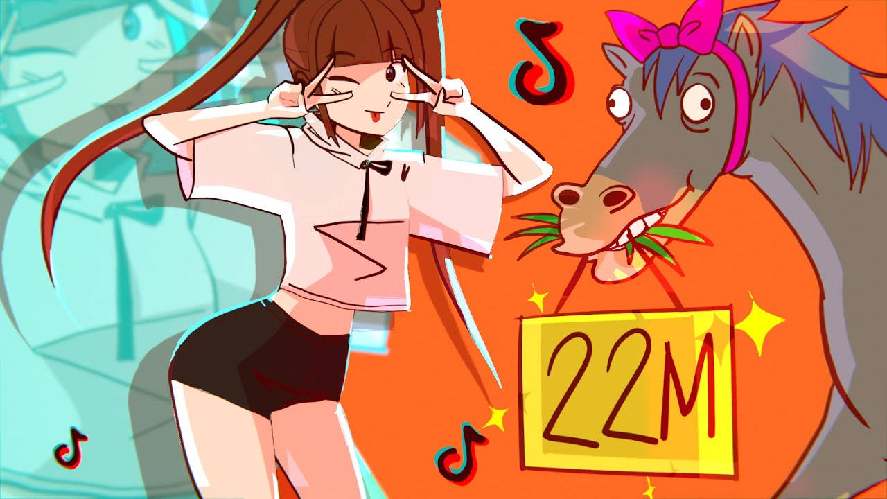 TikTok PFP, 22M, anime girl, HD Desktop Wallpaper