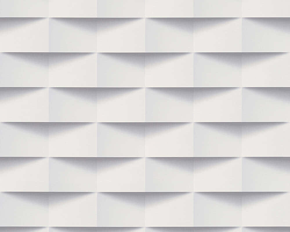 Textured 3D Tiles, white, geometric, SD Desktop Wallpaper