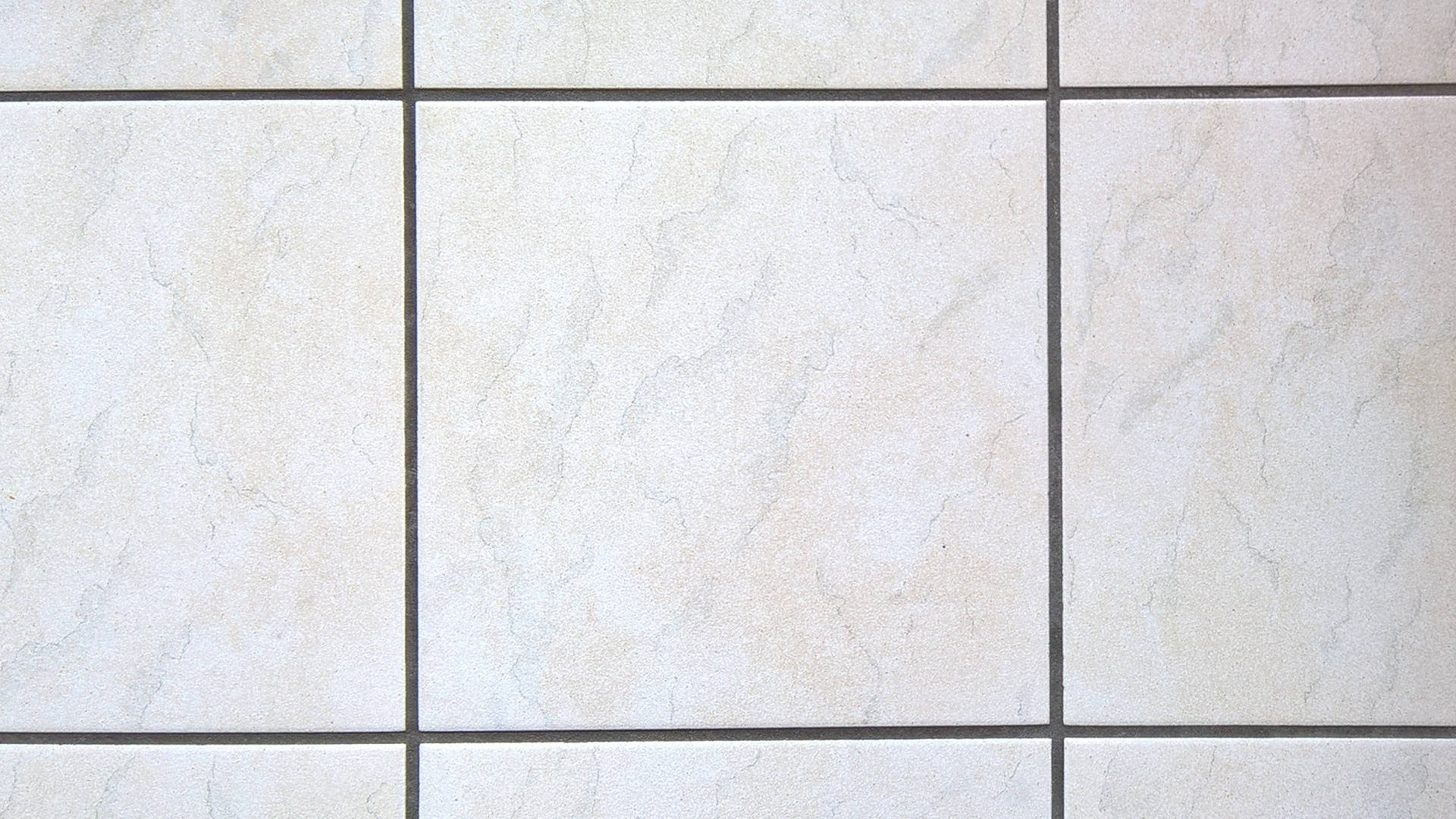 cream colored ceramic floor tiles, beige marble-effect tiles, dark grout lines, Full HD Desktop Wallpaper