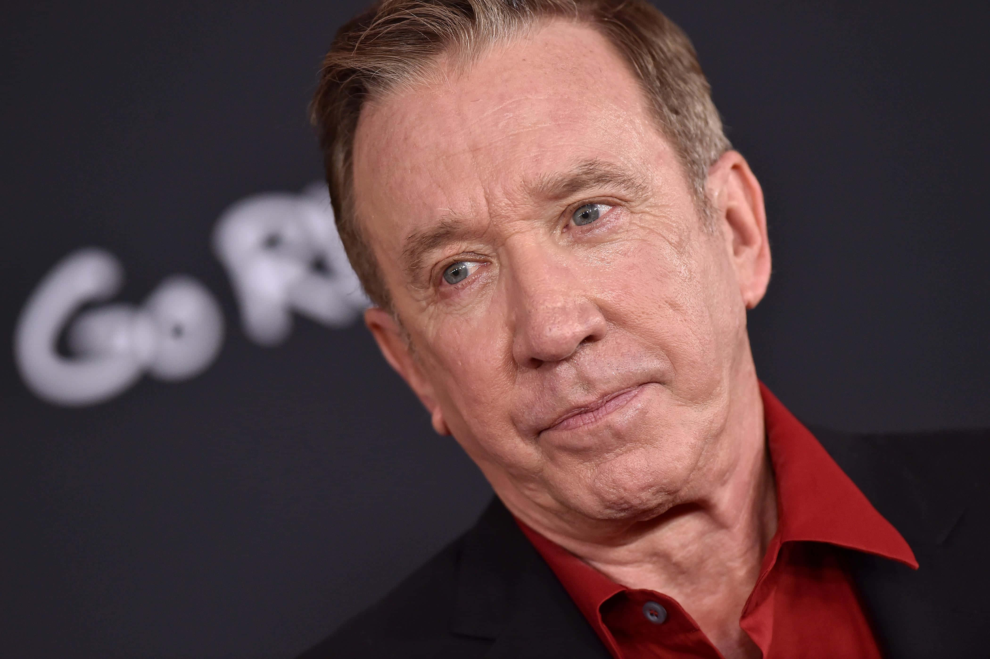 Tim Allen, red shirt, black blazer, 4K Desktop Wallpaper