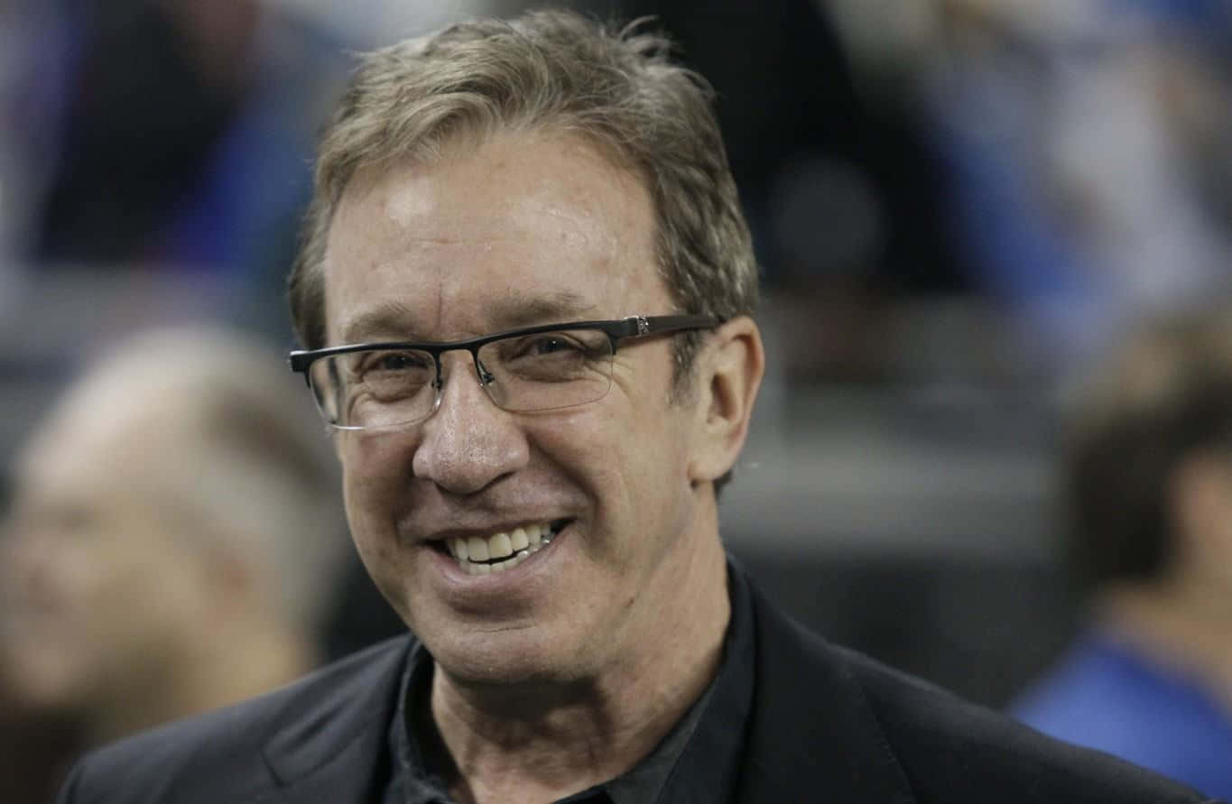 Tim Allen, gray hair, glasses, HD Desktop Wallpaper