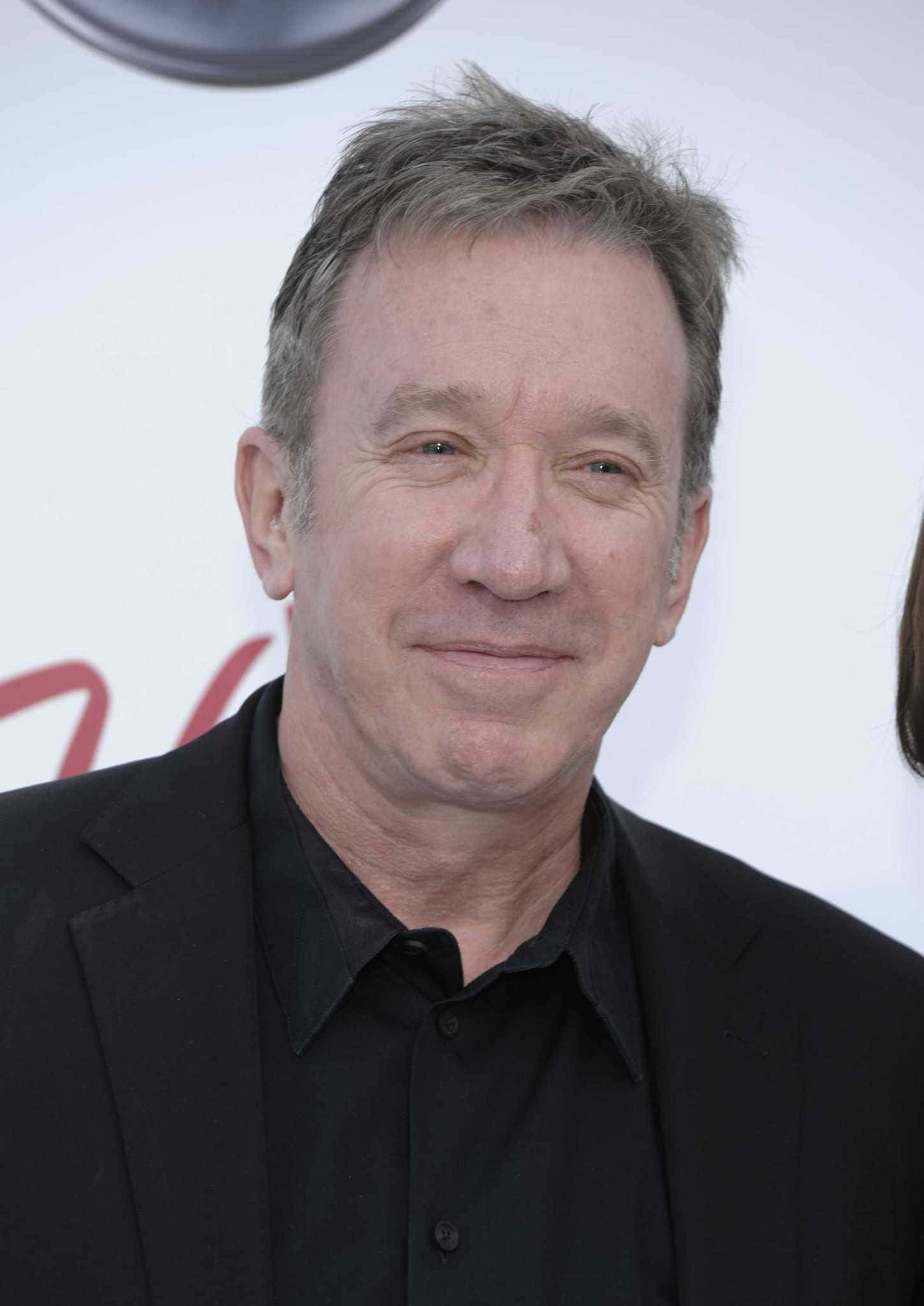 Tim Allen, black suit, white background, Full HD Phone Wallpaper