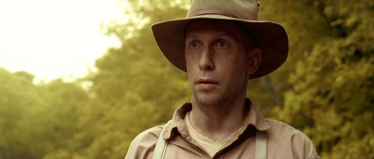 Tim Blake Nelson, wide-brimmed hat, dusty shirt, HD Desktop Wallpaper