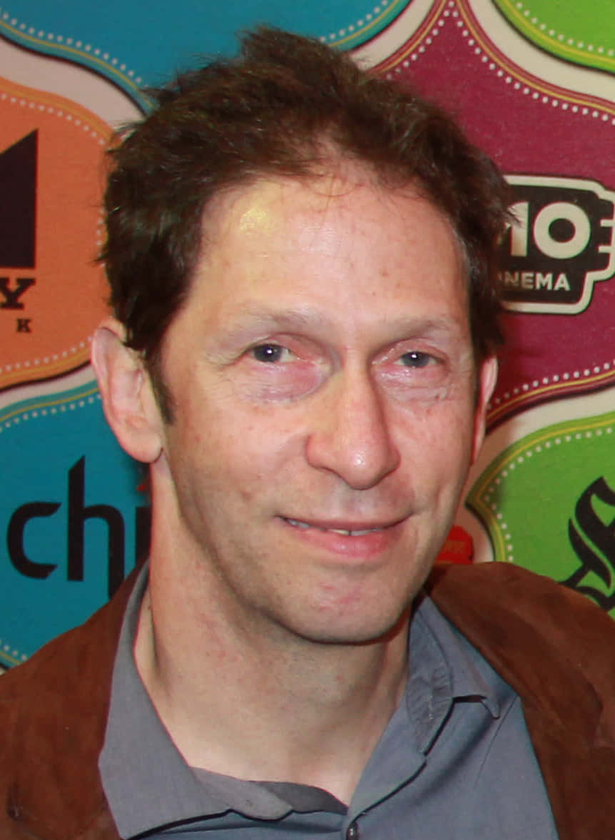 Tim Blake Nelson, cinema logos, colorful patterned backdrop, SD Phone Wallpaper