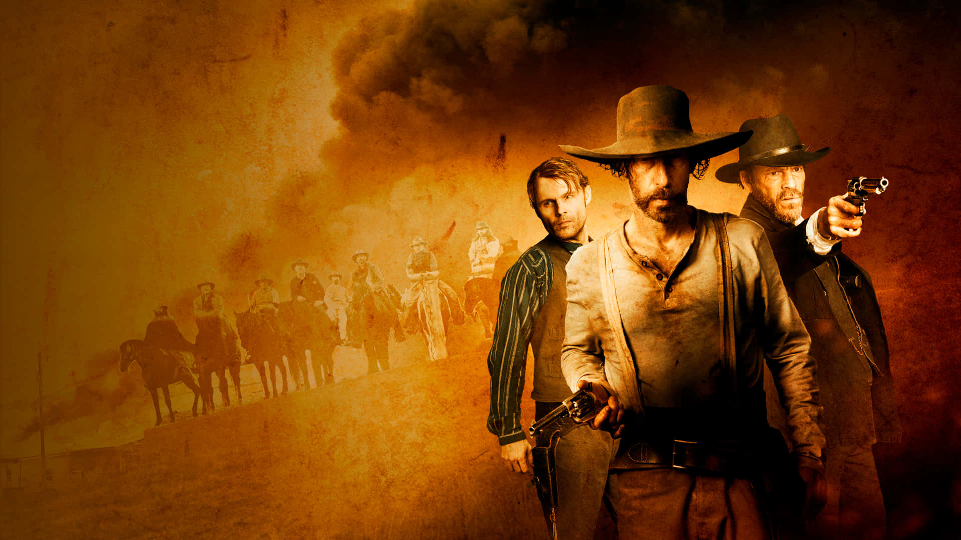Tim Blake Nelson, cowboys, dusty attire, Full HD Desktop Wallpaper