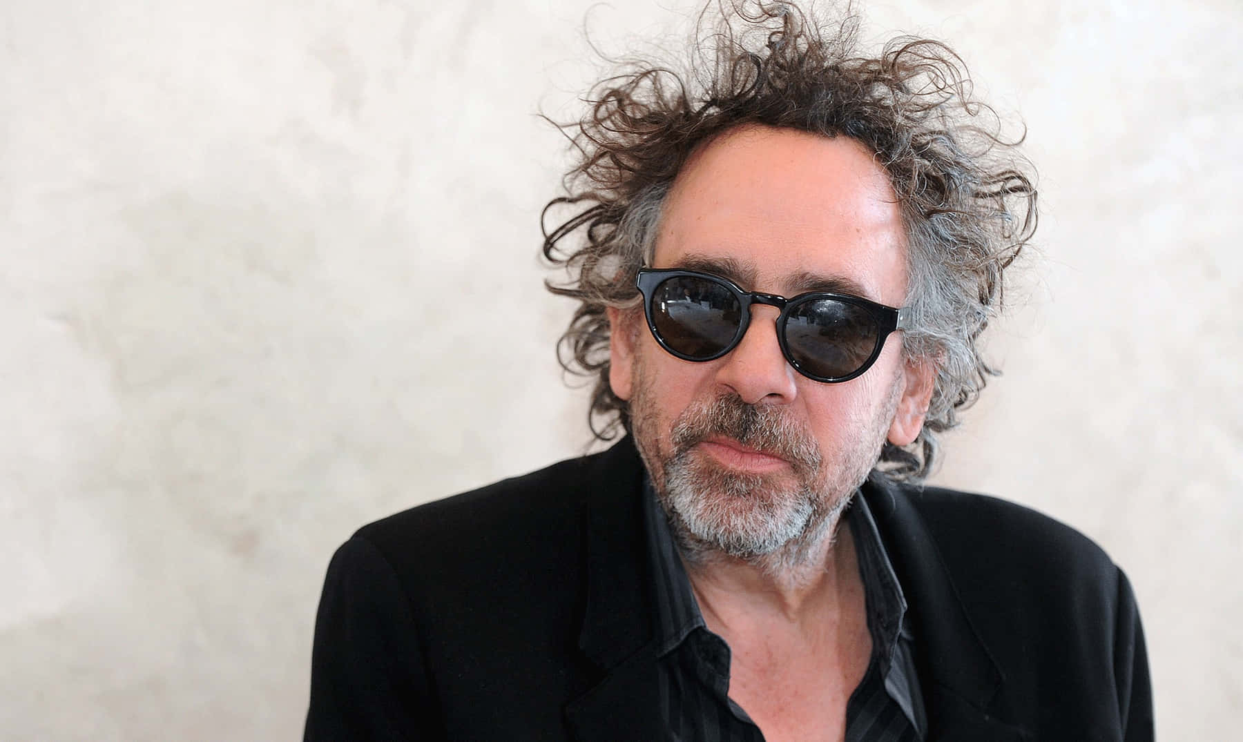 Tim Burton, wild gray hair, sunglasses, HD Desktop Wallpaper