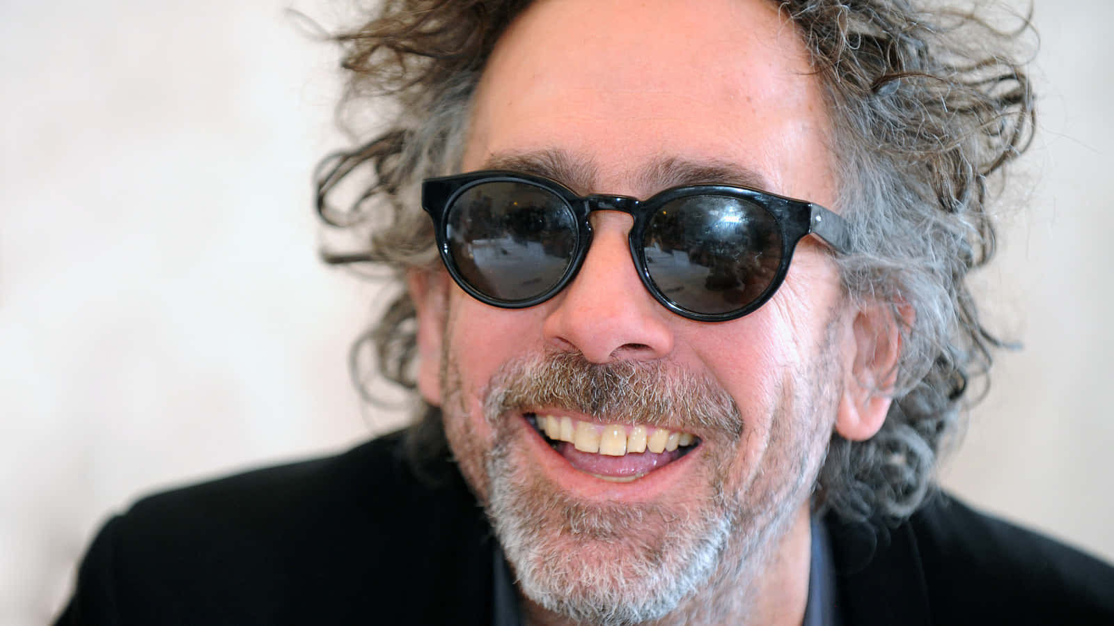 Tim Burton, curly gray hair, sunglasses, HD Desktop Wallpaper
