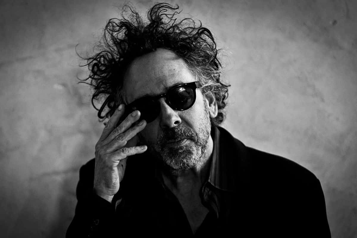 Tim Burton, wild hair, sunglasses, SD Desktop Wallpaper
