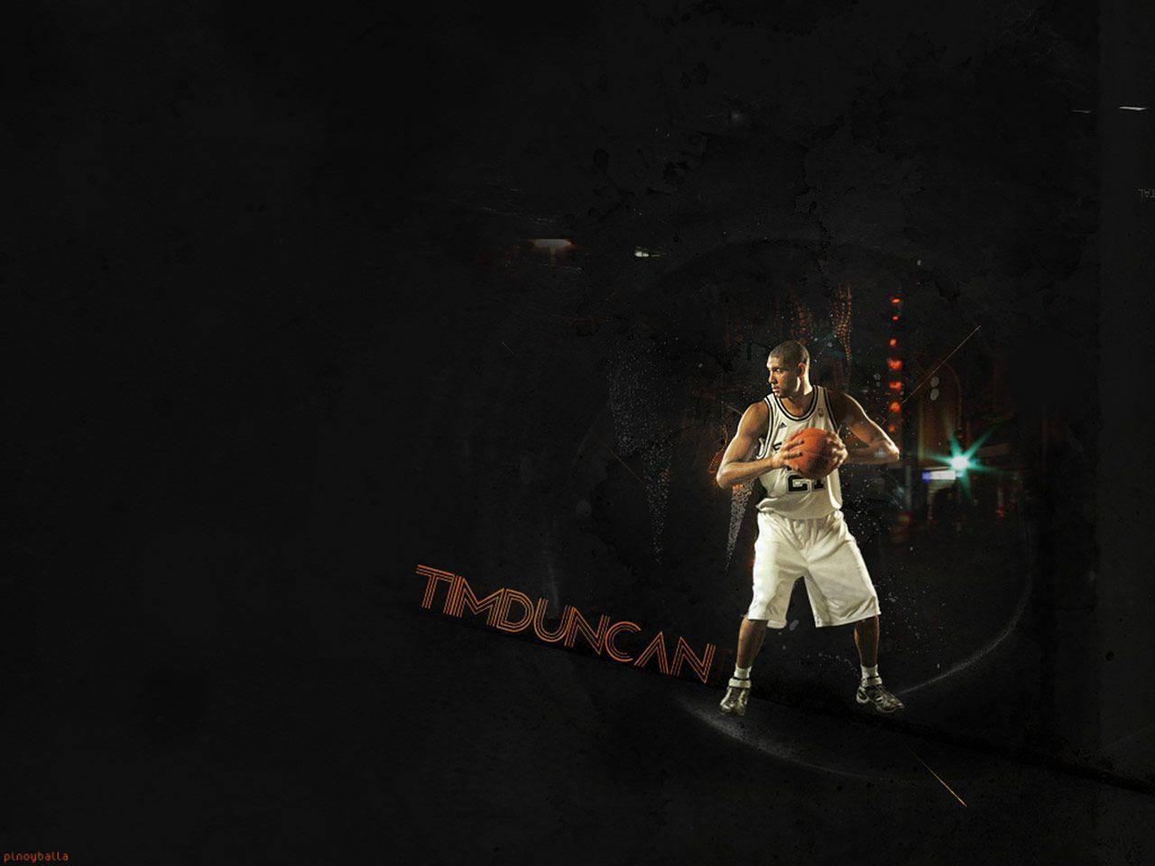 Tim Duncan, white jersey, basketball, HD Desktop Wallpaper