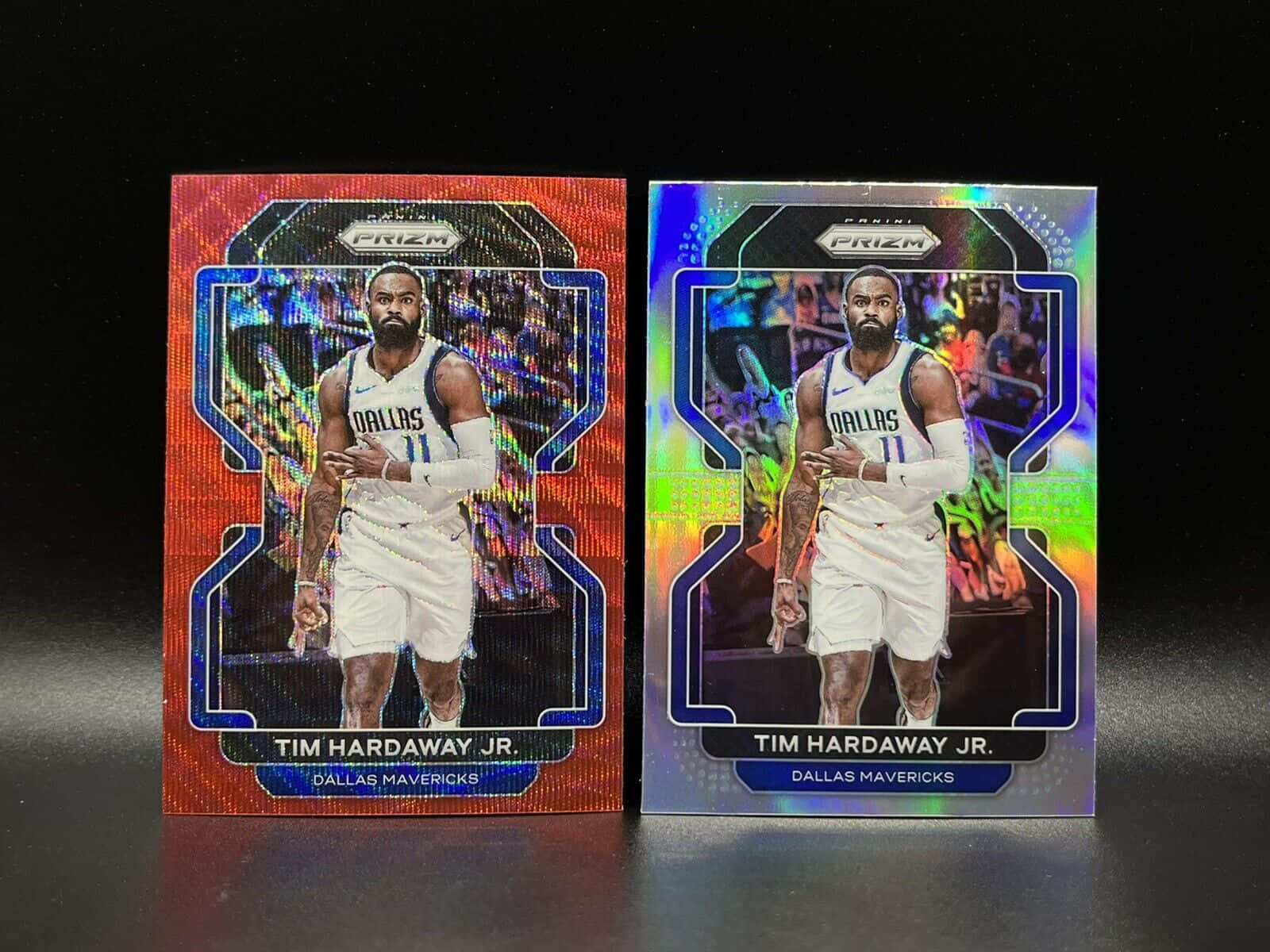 Tim Hardaway Jr., holographic foil fronts, basketball trading cards, HD Desktop Wallpaper