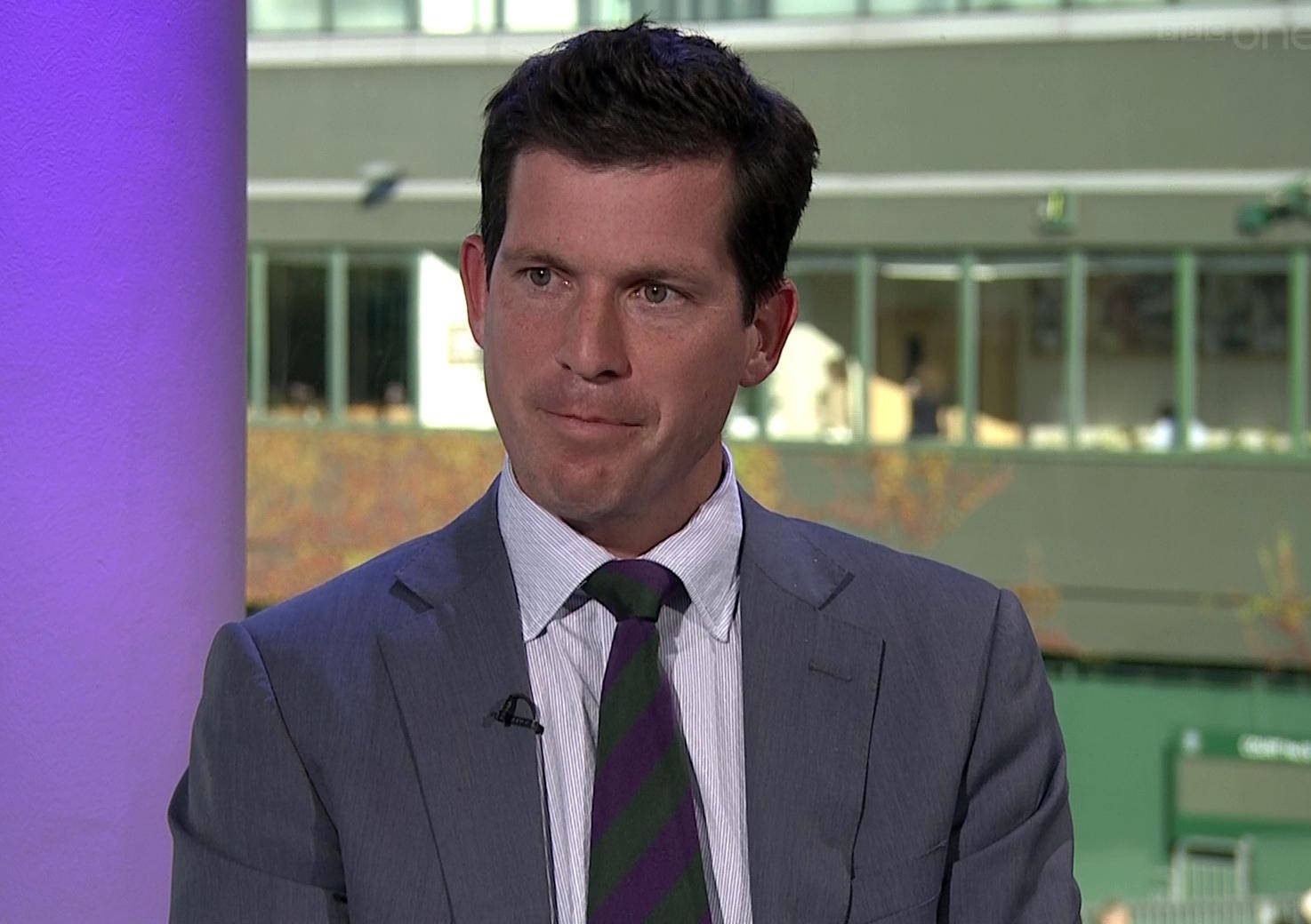 Tim Henman, gray suit, purple tie, HD Desktop Wallpaper