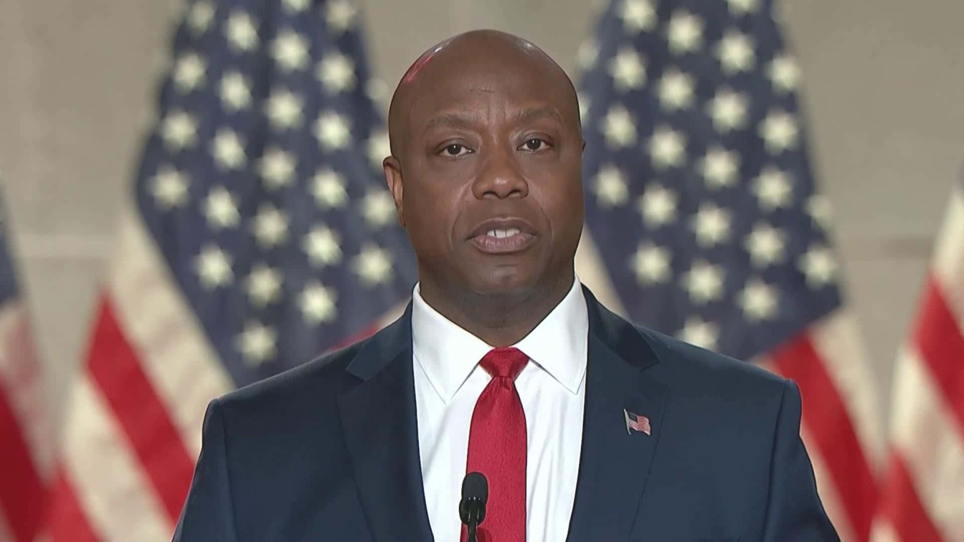 Tim Scott, 2020 Republican National Convention, dark suit, Full HD Desktop Wallpaper