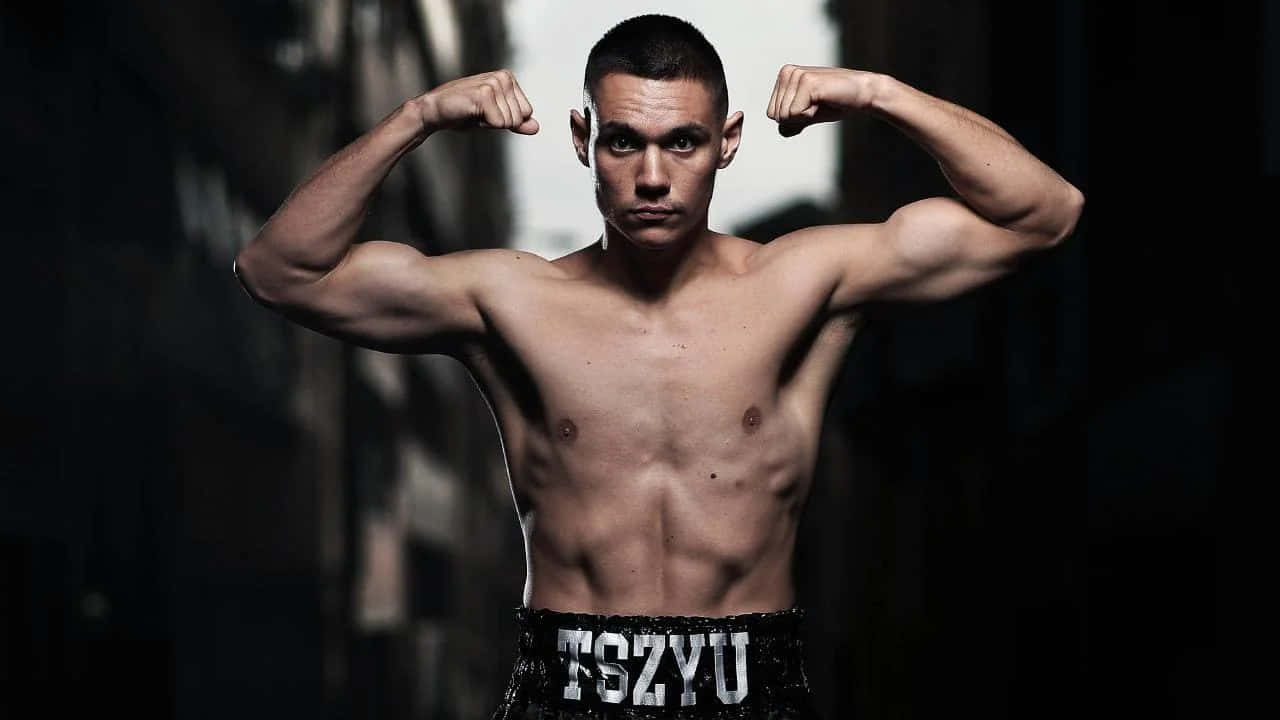 Tim Tszyu, ring, dark urban backdrop, HD Desktop Wallpaper