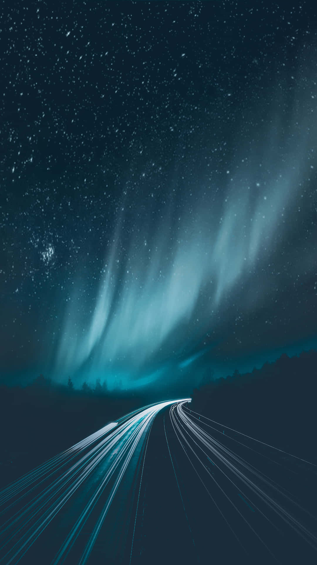 sunset, time lapse, starry night sky, Full HD Phone Wallpaper