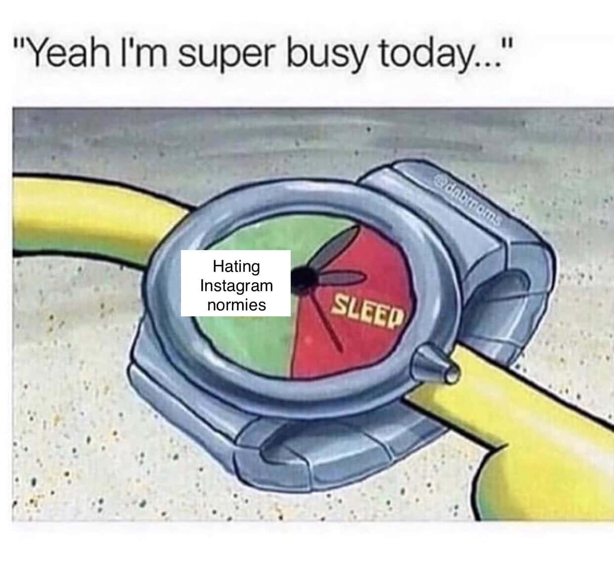 Time Management Memes, cartoon watch, red sleep section, SD Desktop Wallpaper