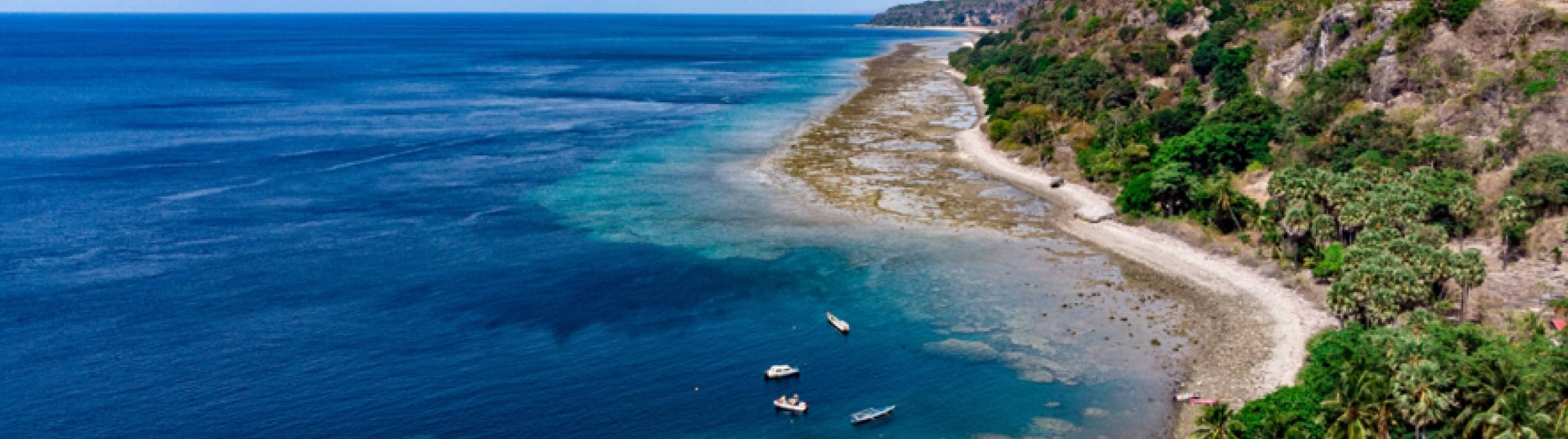 Timor Leste, coastline, turquoise shallows, Full HD Desktop Wallpaper