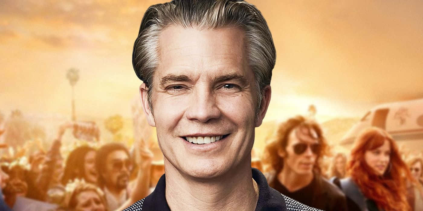 Timothy Olyphant, golden-hued, outdoor concert, HD Desktop Wallpaper
