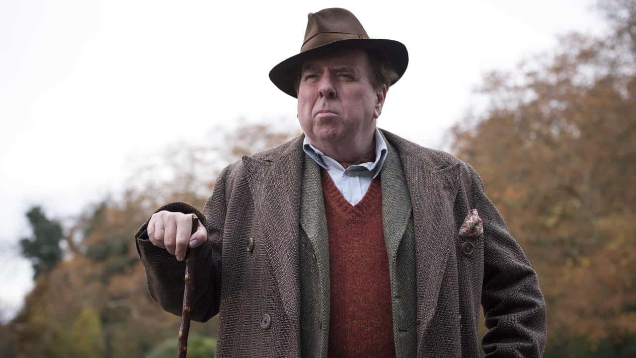 Timothy Spall, brown fedora, tweed coat, HD Desktop Wallpaper