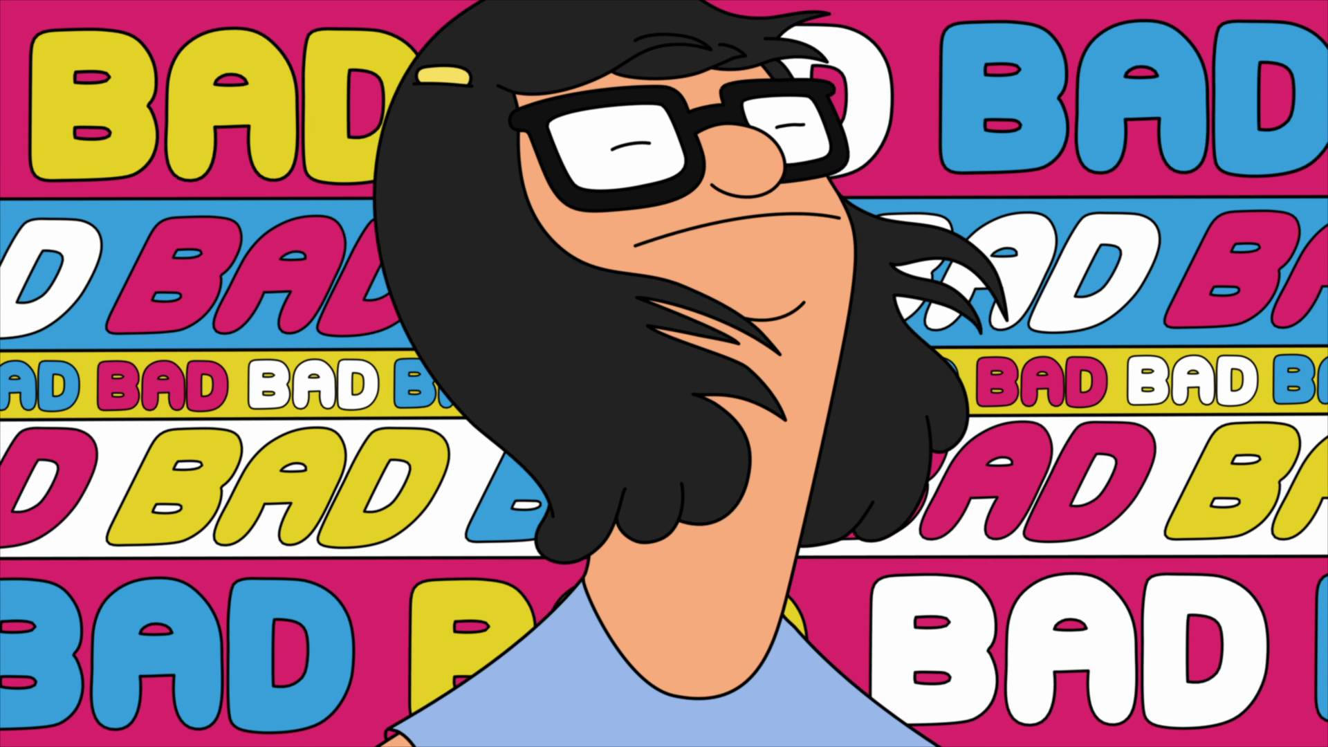 Tina Belcher, BAD, black hair, Full HD Desktop Wallpaper