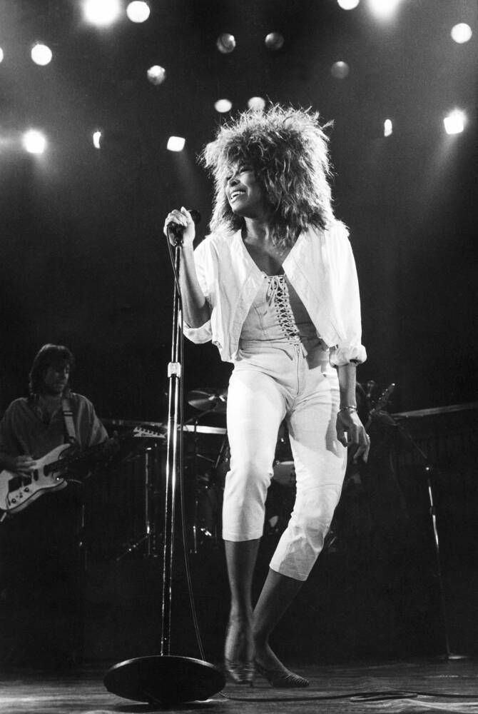 Tina Turner, black and white photo, female singer, SD Phone Wallpaper