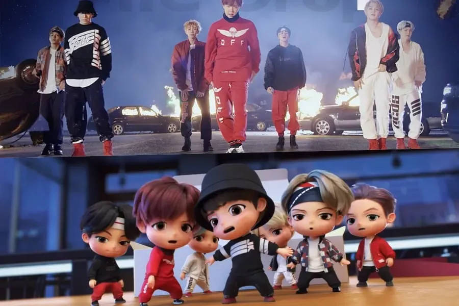 Tiny Tan BTS, streetwear, urban set, SD Desktop Wallpaper