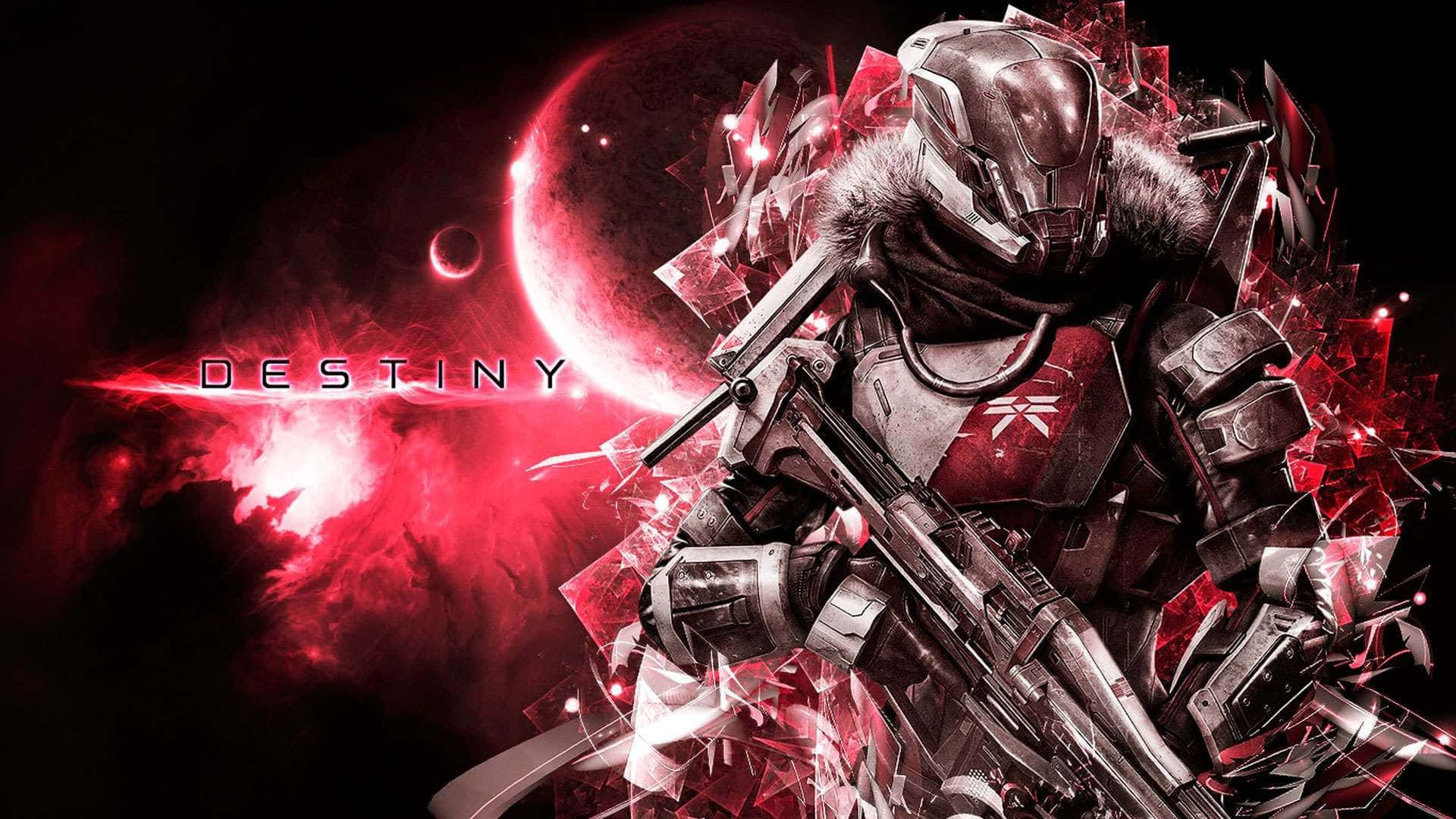 Destiny 2, Titan, crimson planet, Full HD Desktop Wallpaper
