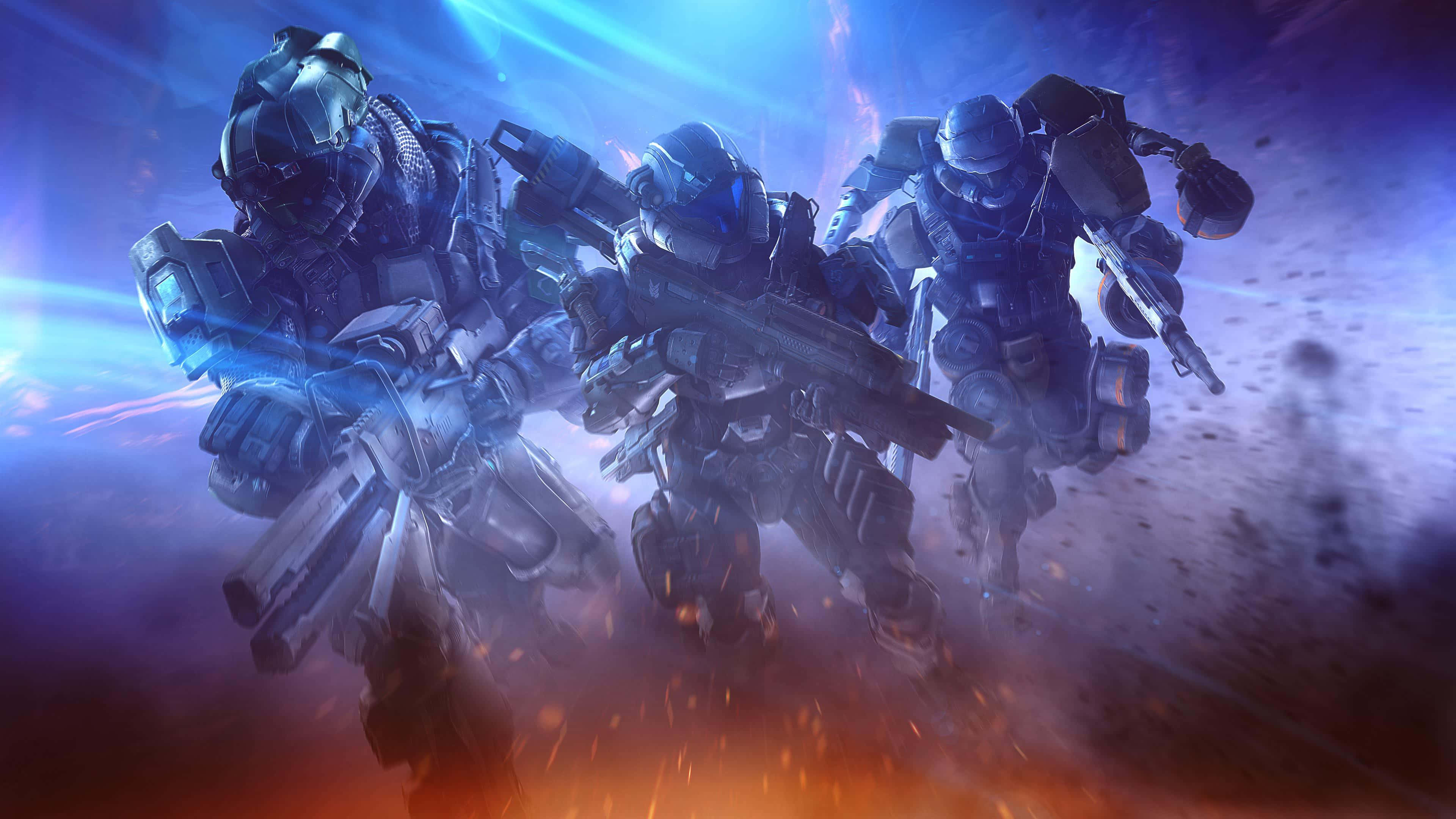 Titan Destiny 2 4K, Destiny 2, armored soldiers, 4K Desktop Wallpaper