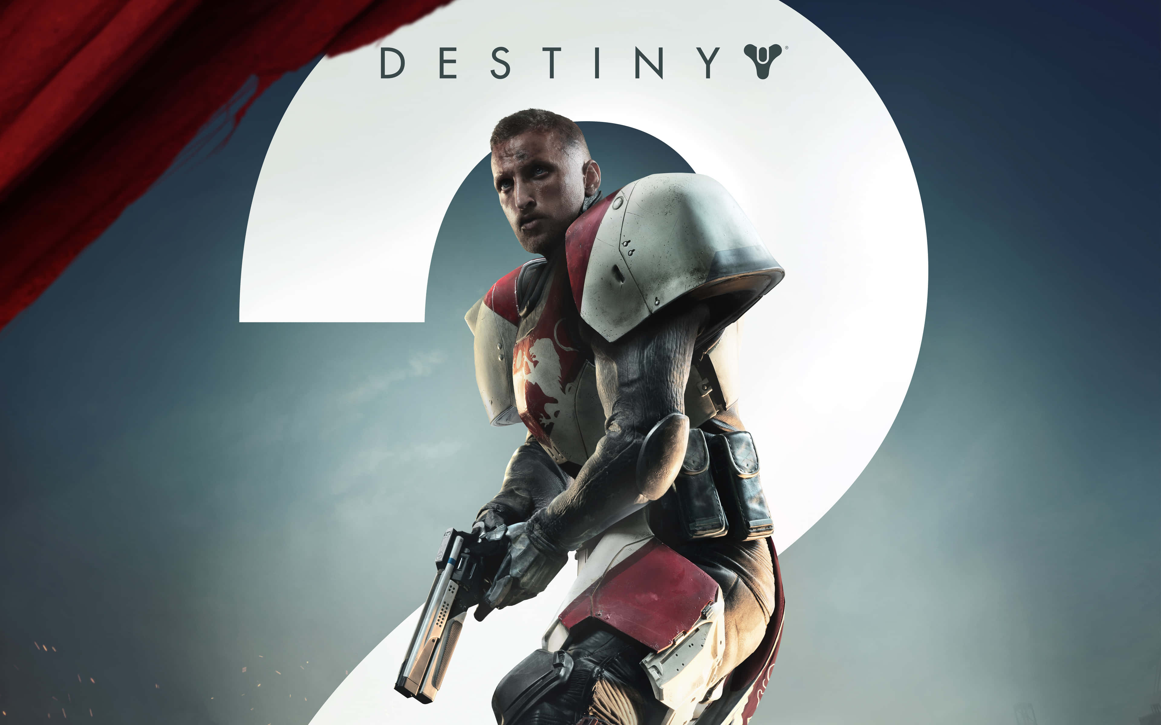 Titan, Destiny 2, cloudy sky, 4K Desktop Wallpaper