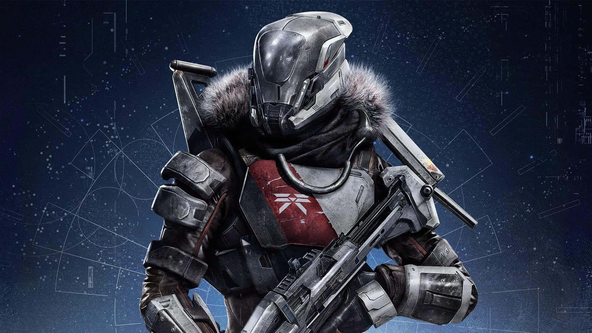 Titan Destiny 2 4K, futuristic soldier, armored gear, Full HD Desktop Wallpaper