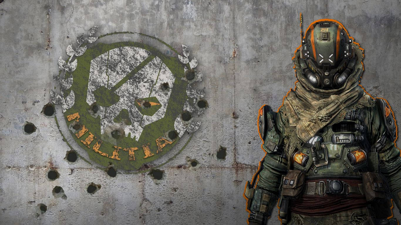 Titanfall, Army Green, tactical gear, HD Desktop Wallpaper