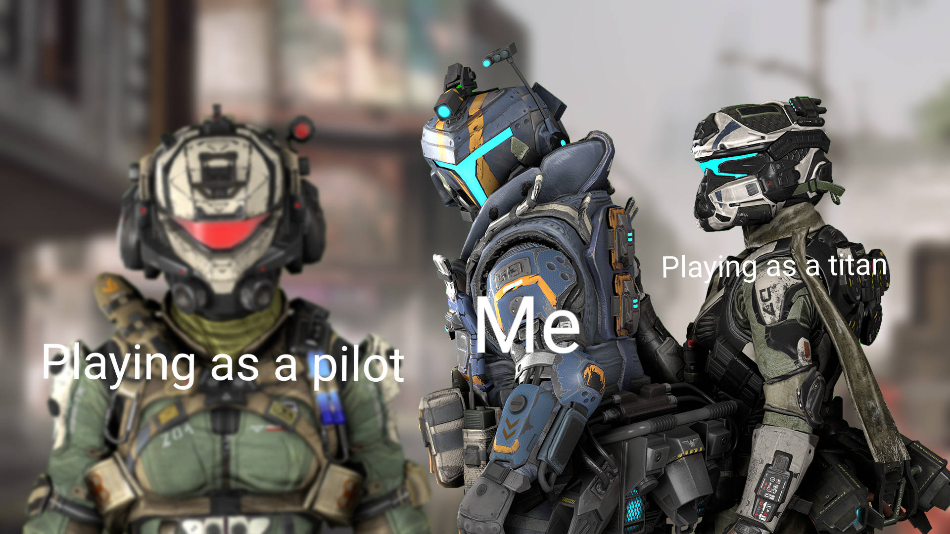 Titanfall, pilot, titan, Full HD Desktop Wallpaper
