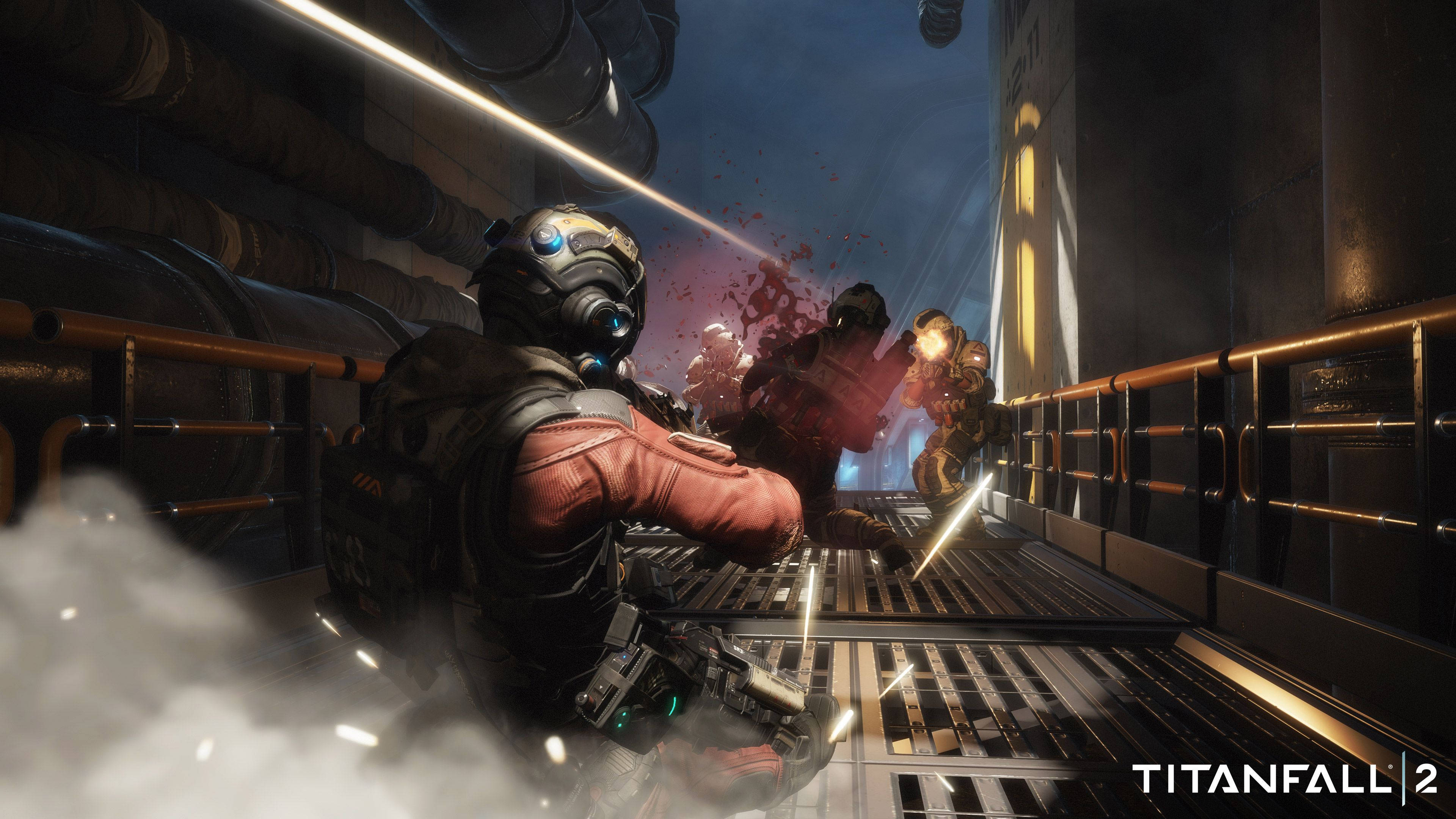 Titanfall 2, Pilots, bridge, 4K Desktop Wallpaper