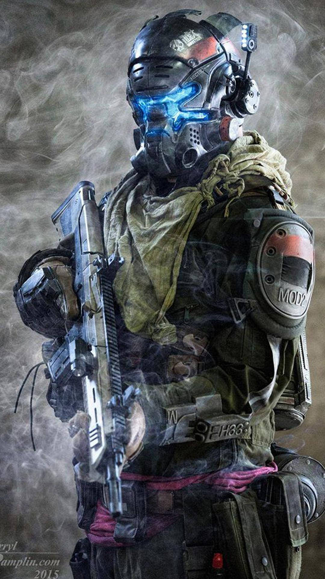 Titanfall, soldier, heavy armor, Full HD Phone Wallpaper