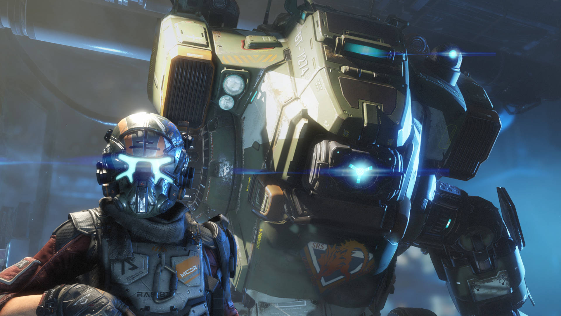 Titanfall, mech, futuristic armor, Full HD Desktop Wallpaper