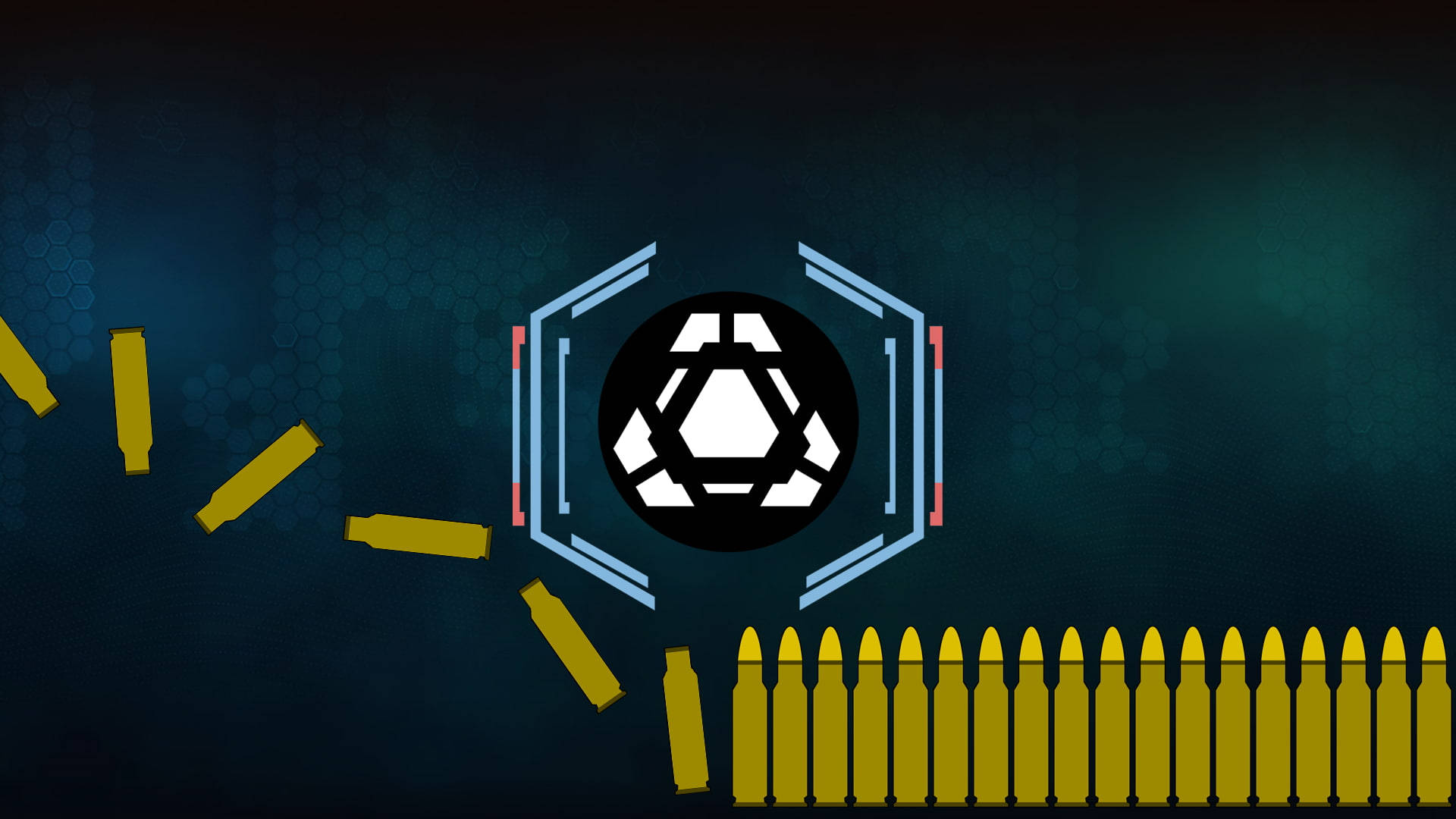 Titanfall, glowing blue energy, yellow bullet casings, Full HD Desktop Wallpaper
