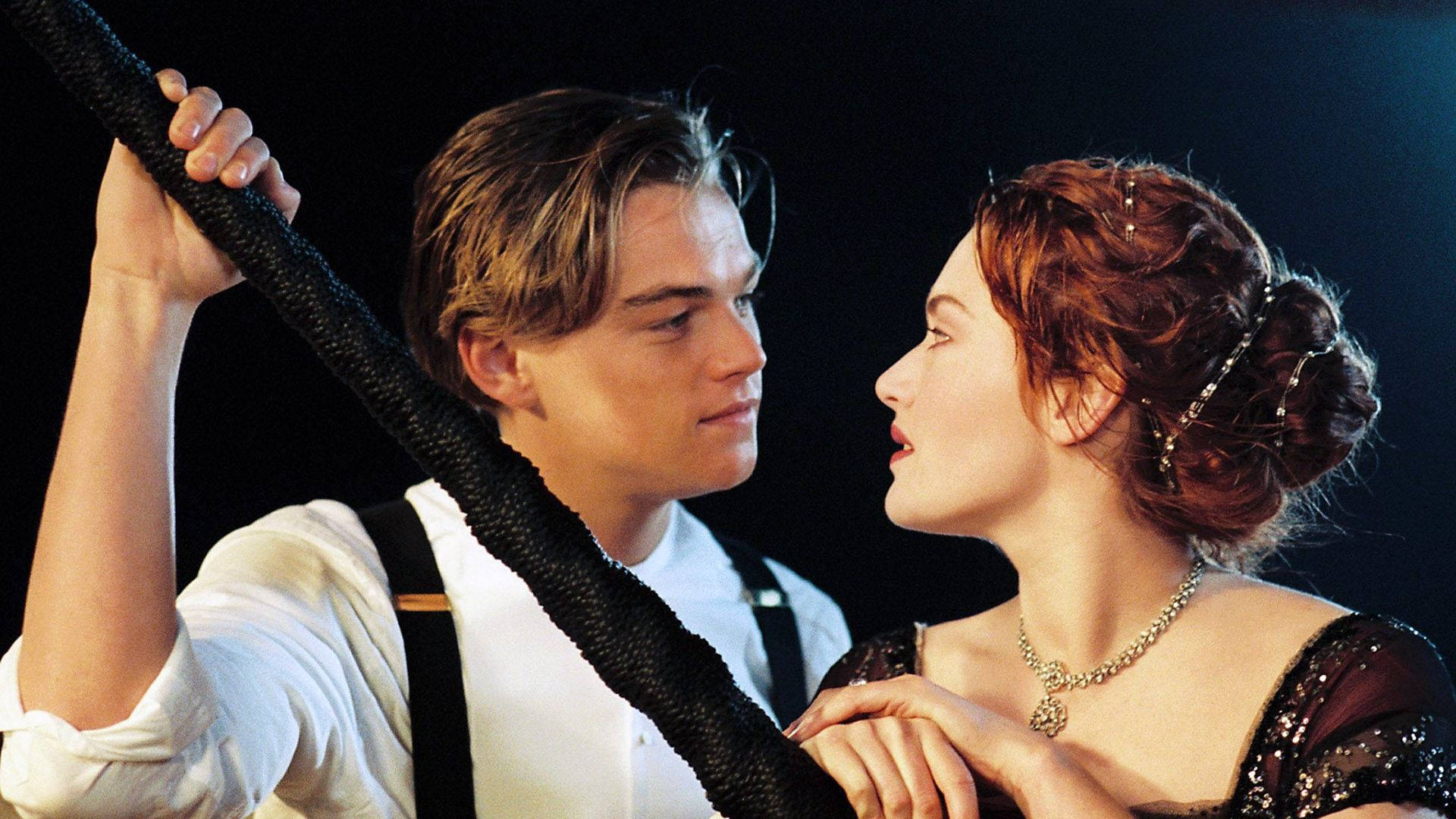 Titanic, man, woman, Full HD Desktop Wallpaper
