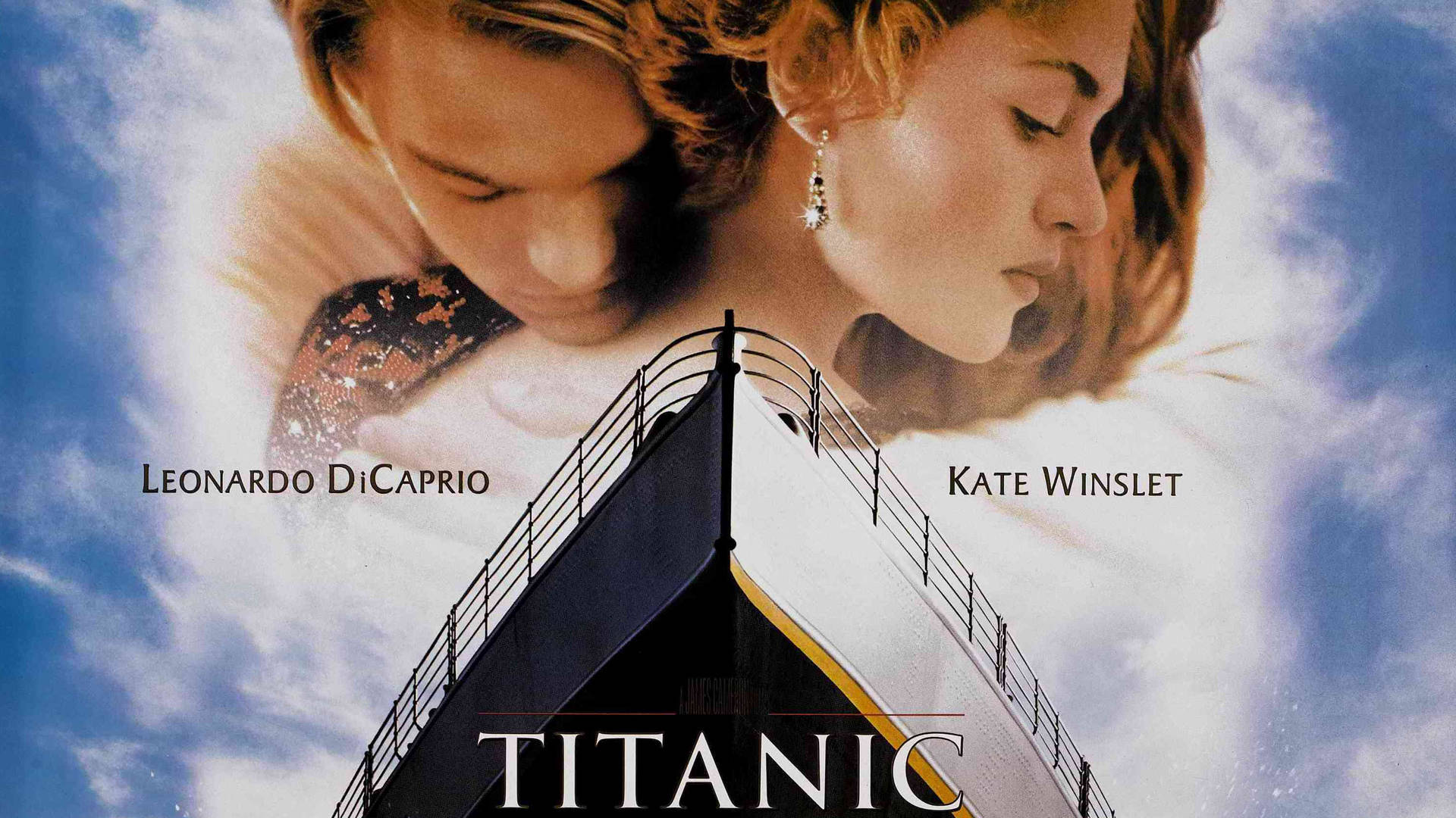 Titanic, movie poster, man and woman, Full HD Desktop Wallpaper