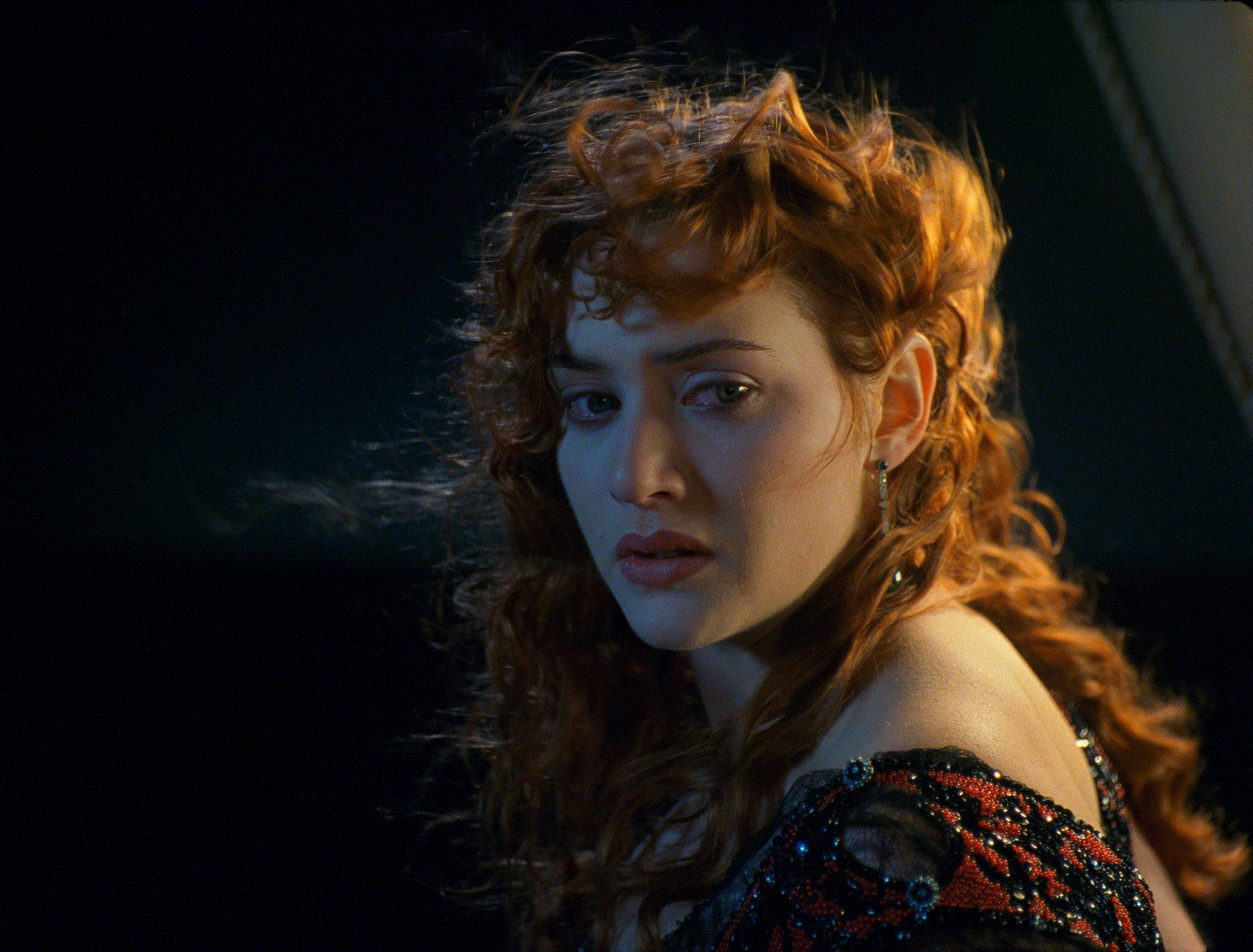 Titanic, female lead Rose, fiery red curls, Full HD Desktop Wallpaper
